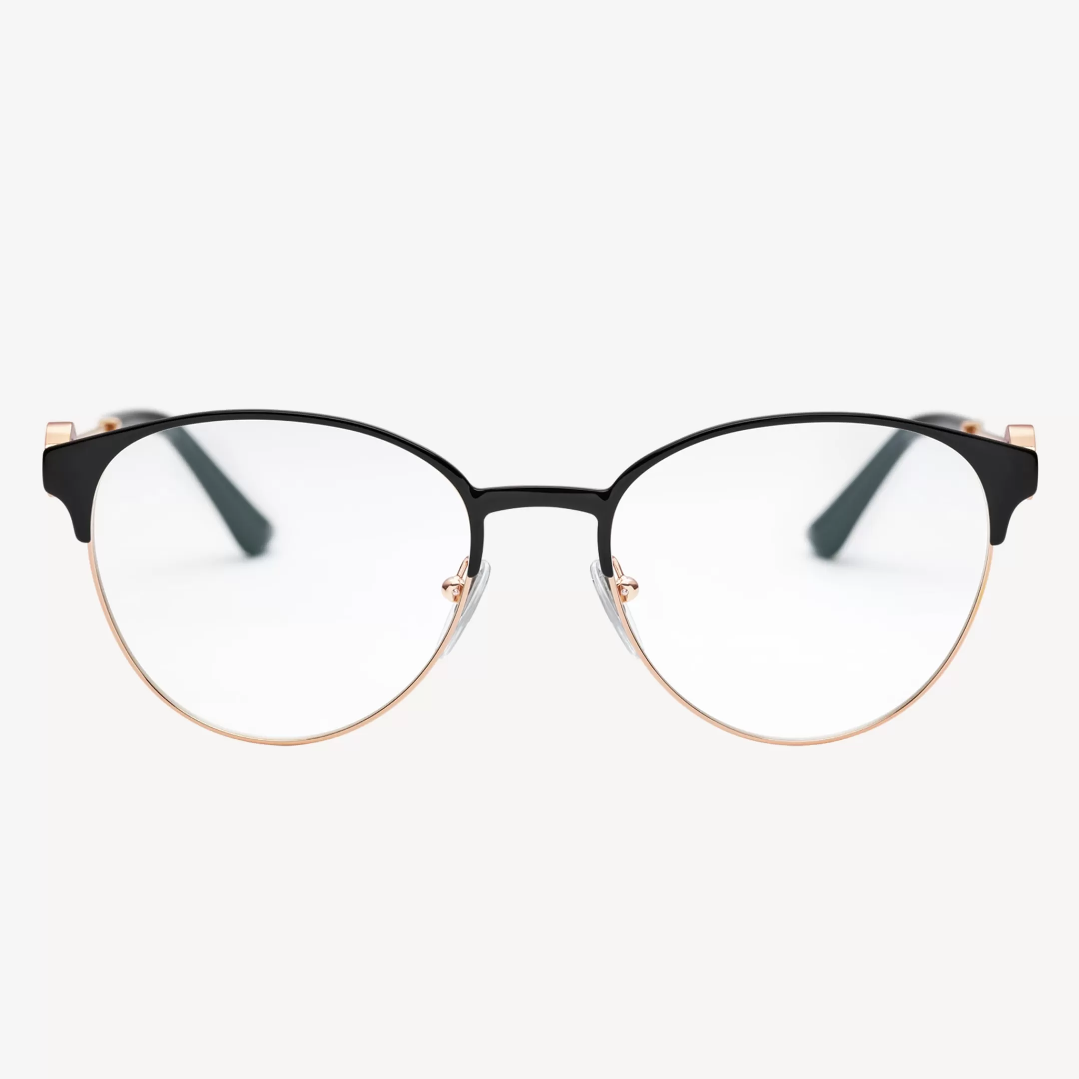 BVLGARI Brillen Schwarz/Gold Hot