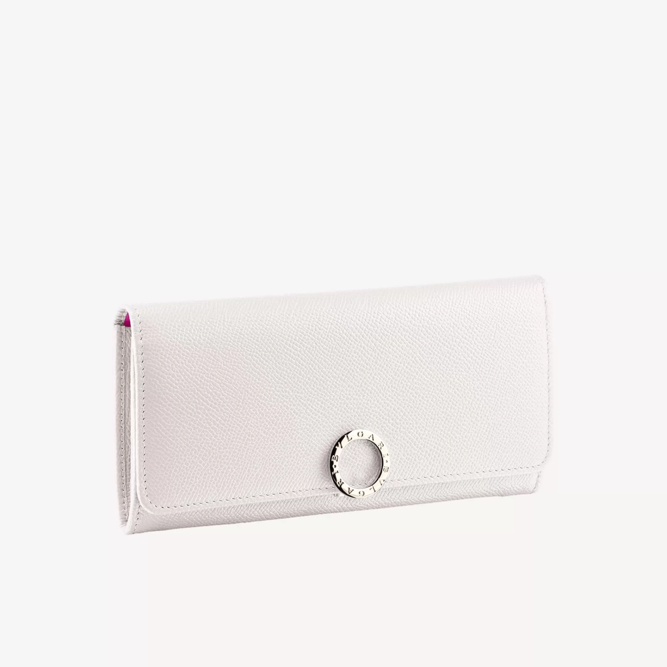 BVLGARI Groses Portemonnaie Weiss Hot