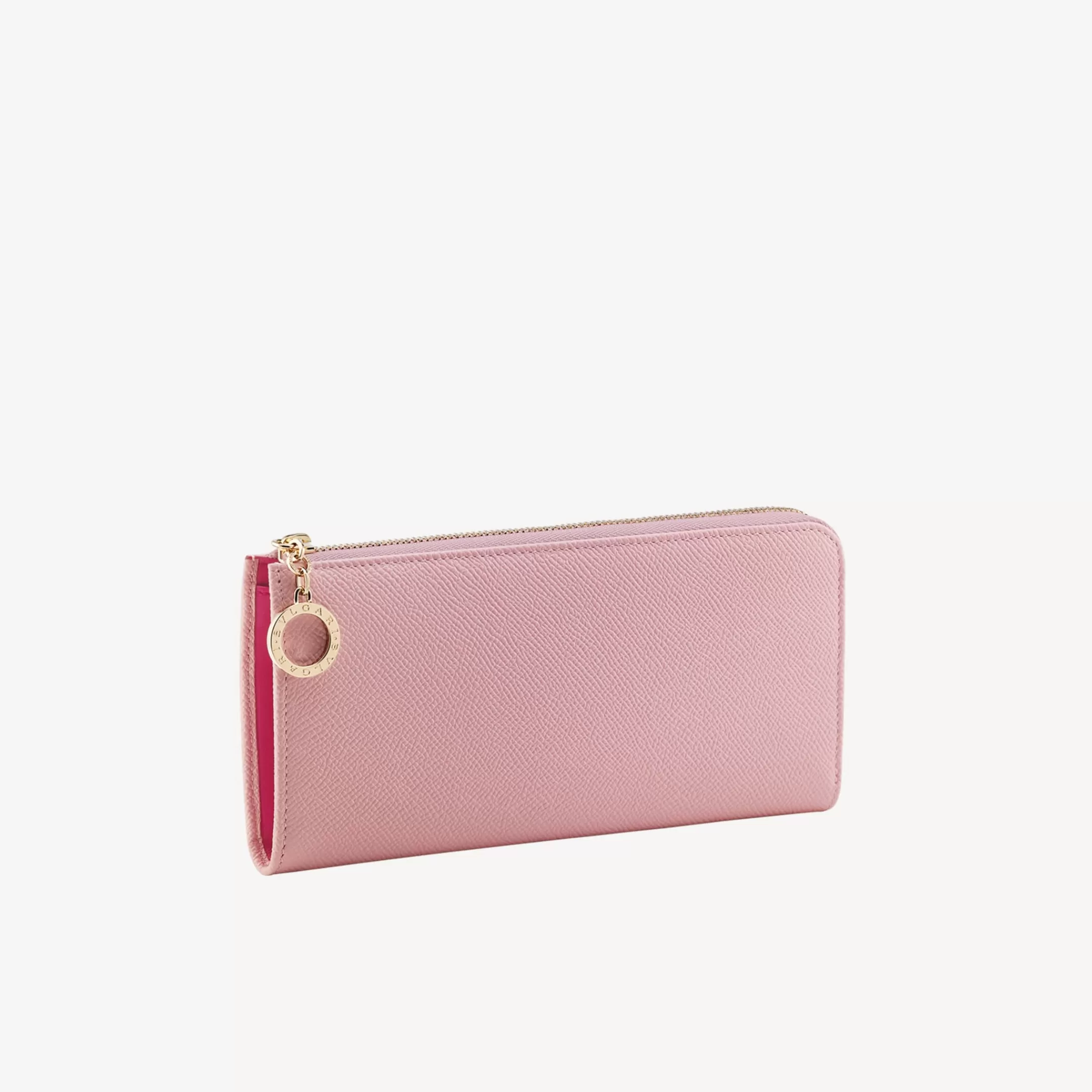 BVLGARI Groses Portemonnaie Rosa Best