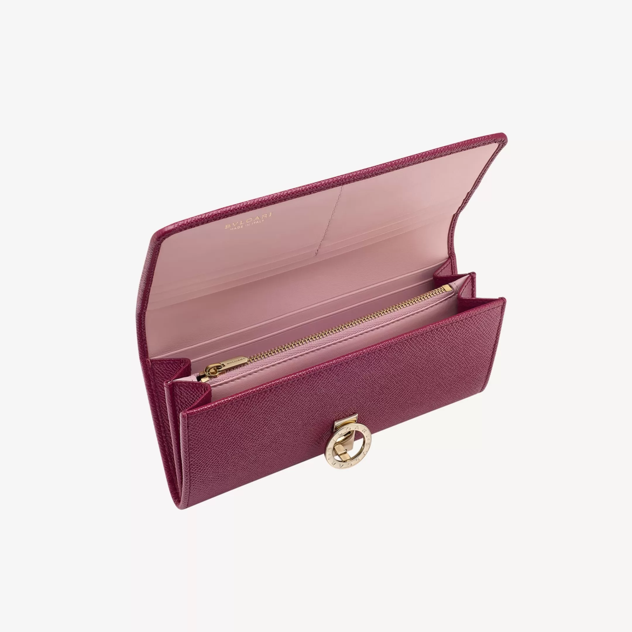 BVLGARI Groses Portemonnaie Rot Best Sale
