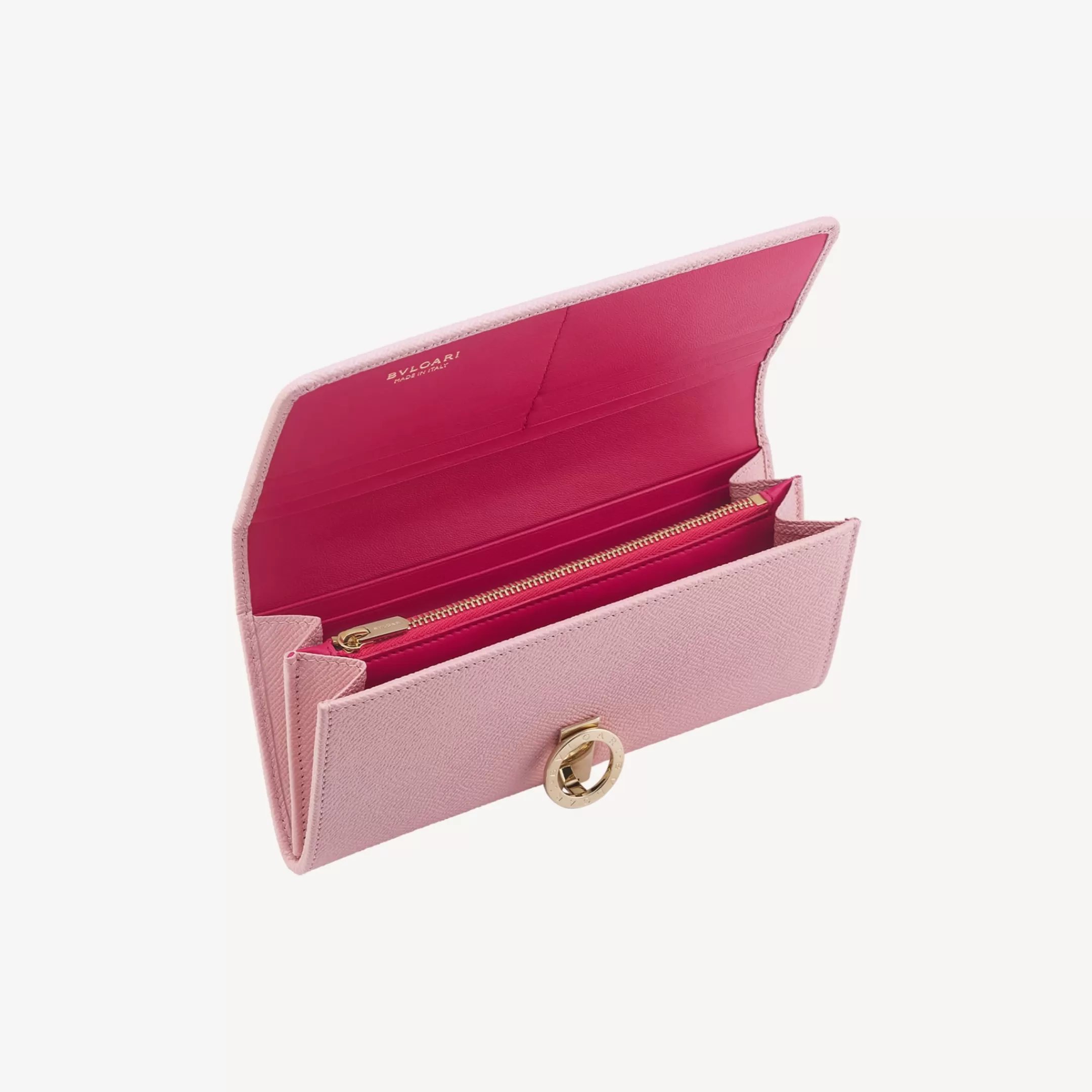 BVLGARI Groses Portemonnaie Rosa Cheap