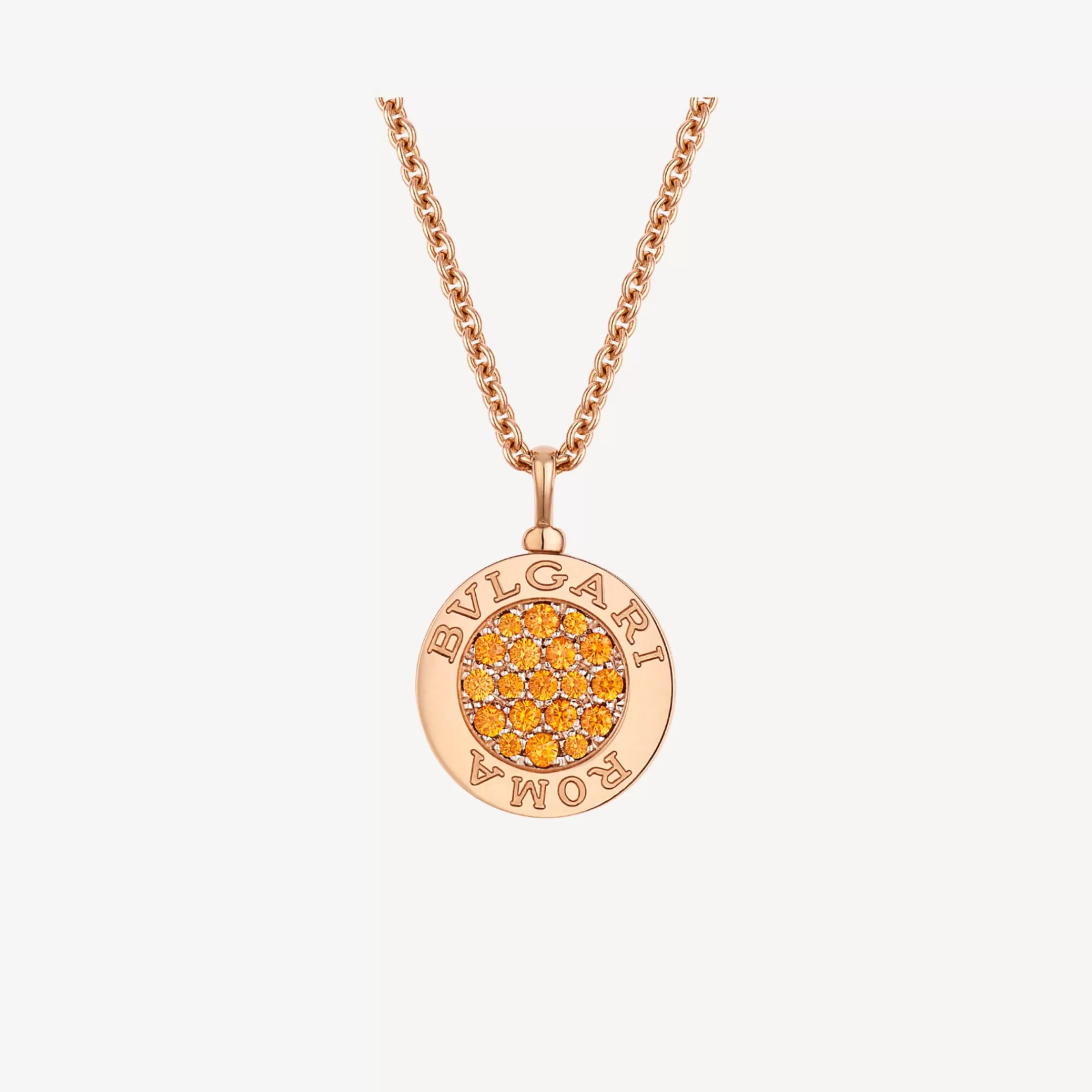 BVLGARI Halskette Weiss/Orange Flash Sale