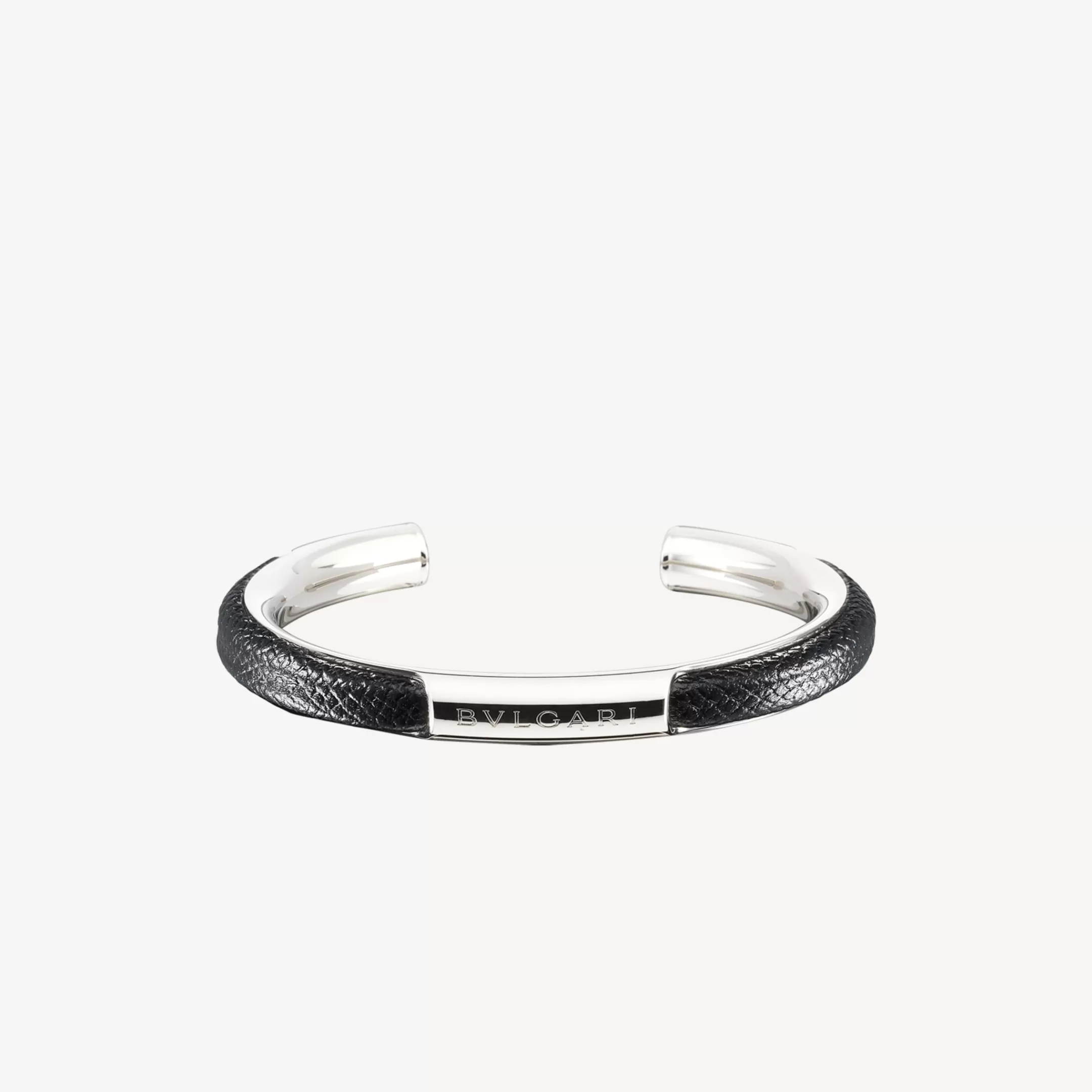 BVLGARI Man Armband Schwarz Clearance
