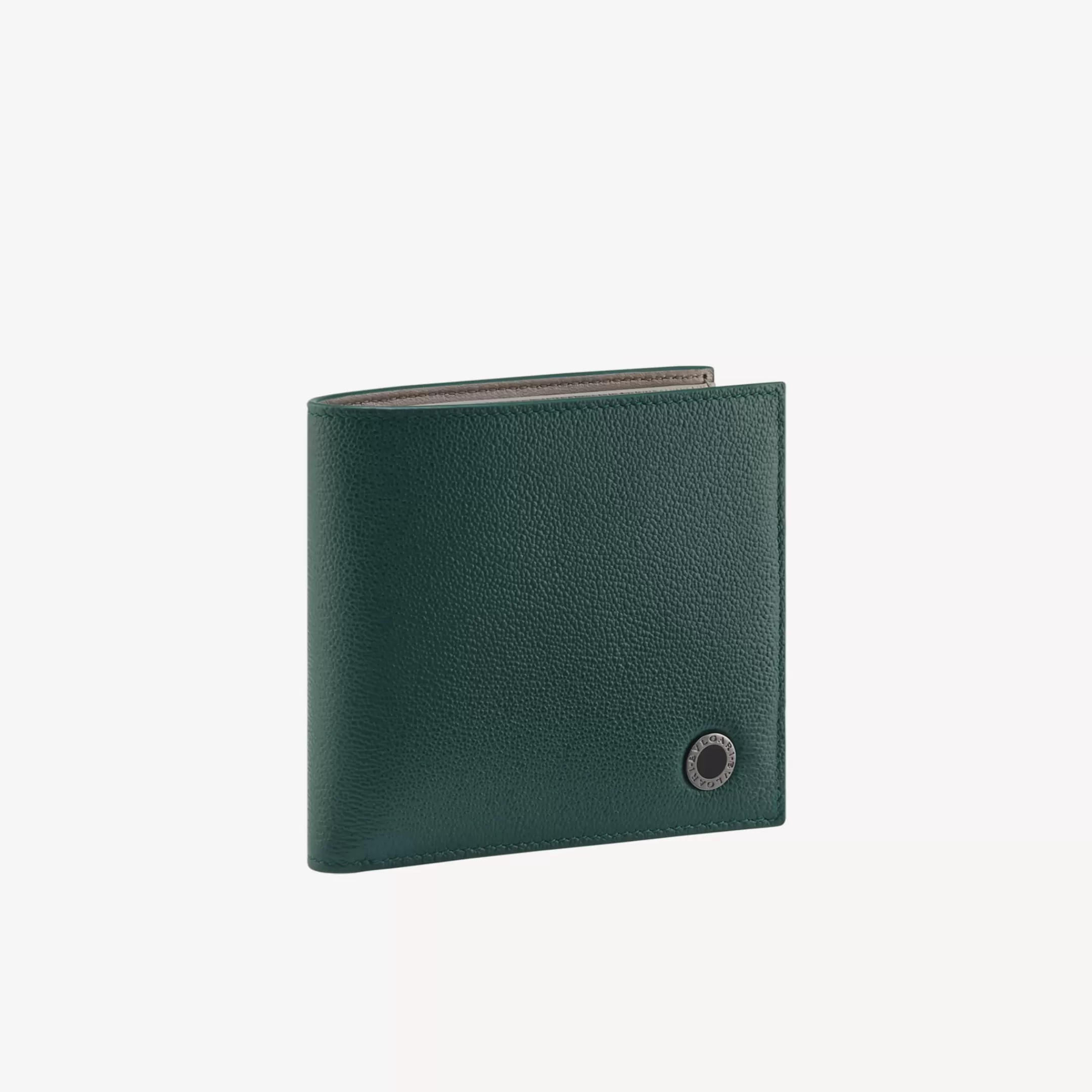 BVLGARI Man Bifold Portemonnaie Grun Clearance