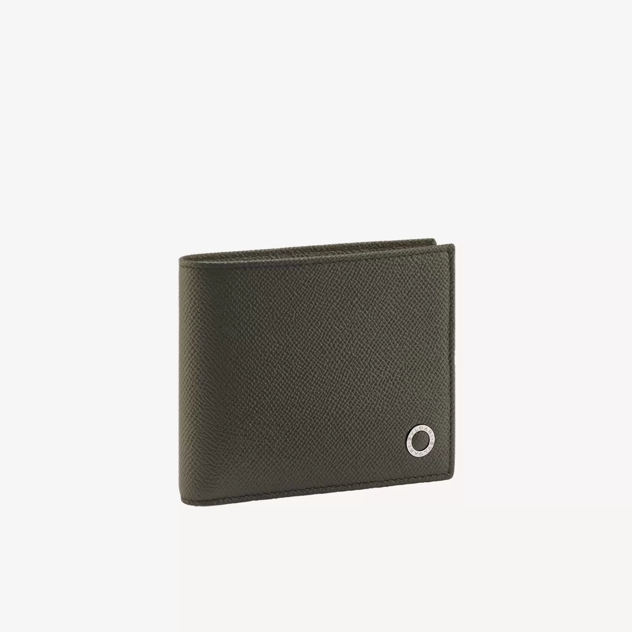BVLGARI Man Bifold Portemonnaie Grun Fashion