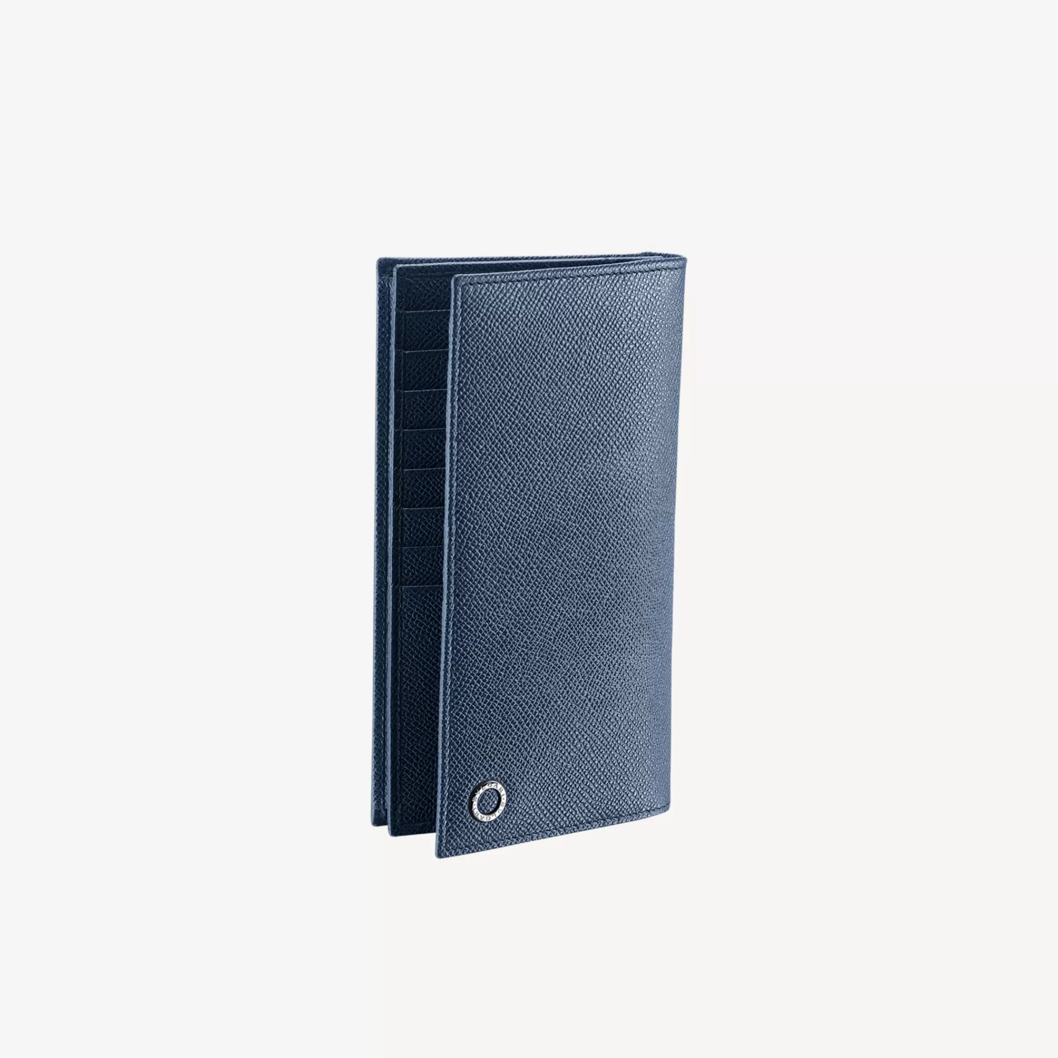 BVLGARI Man Bifold Portemonnaie Blau Fashion