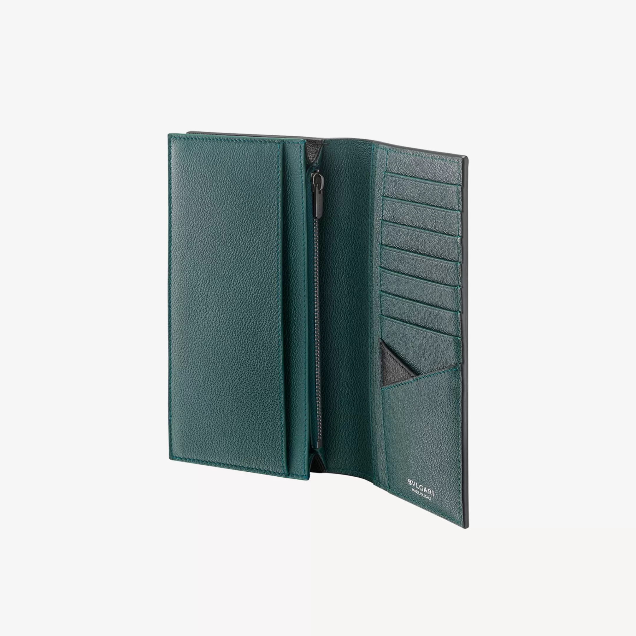 BVLGARI Man Bifold Portemonnaie Schwarz Cheap