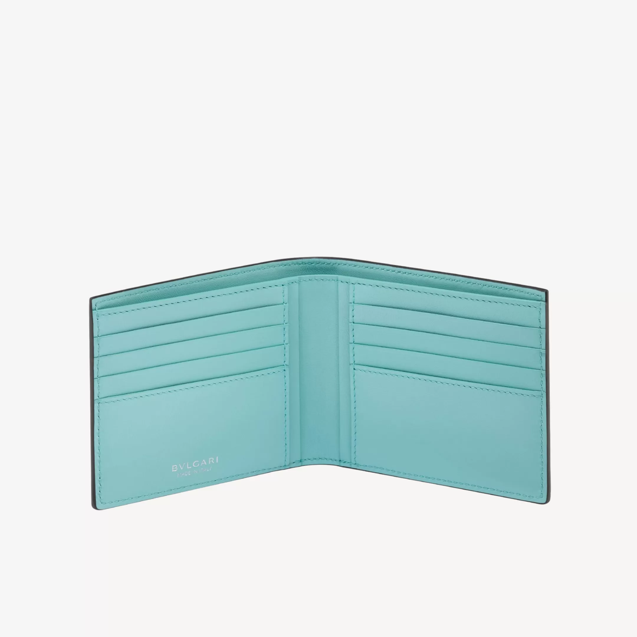 BVLGARI Man Bifold Portemonnaie Schwarz Flash Sale