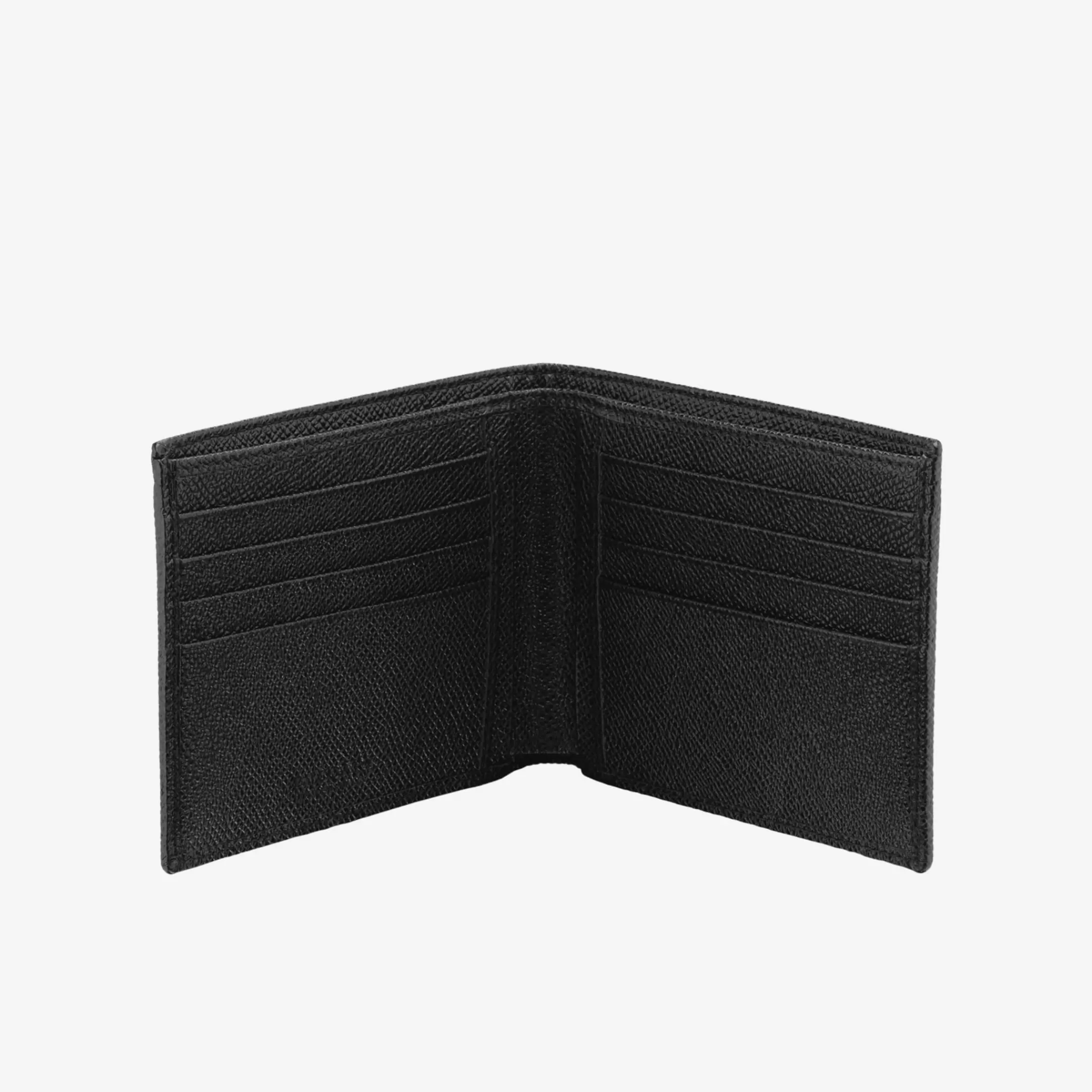 BVLGARI Man Bifold Portemonnaie Schwarz Outlet