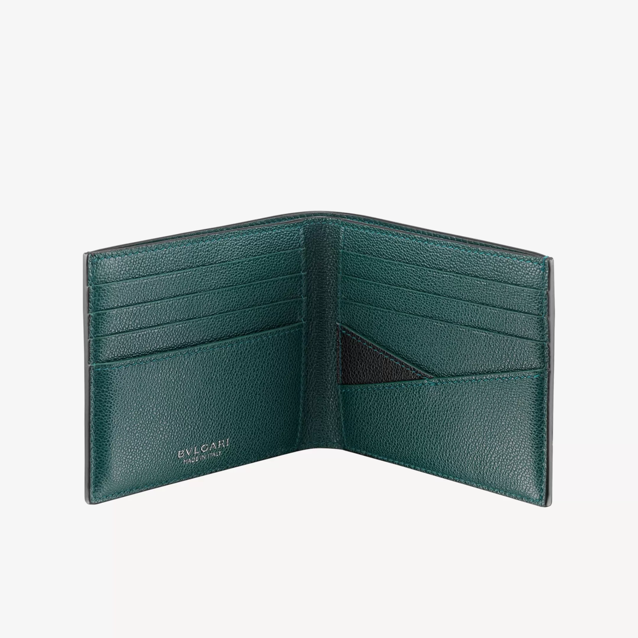 BVLGARI Man Bifold Portemonnaie Schwarz Store