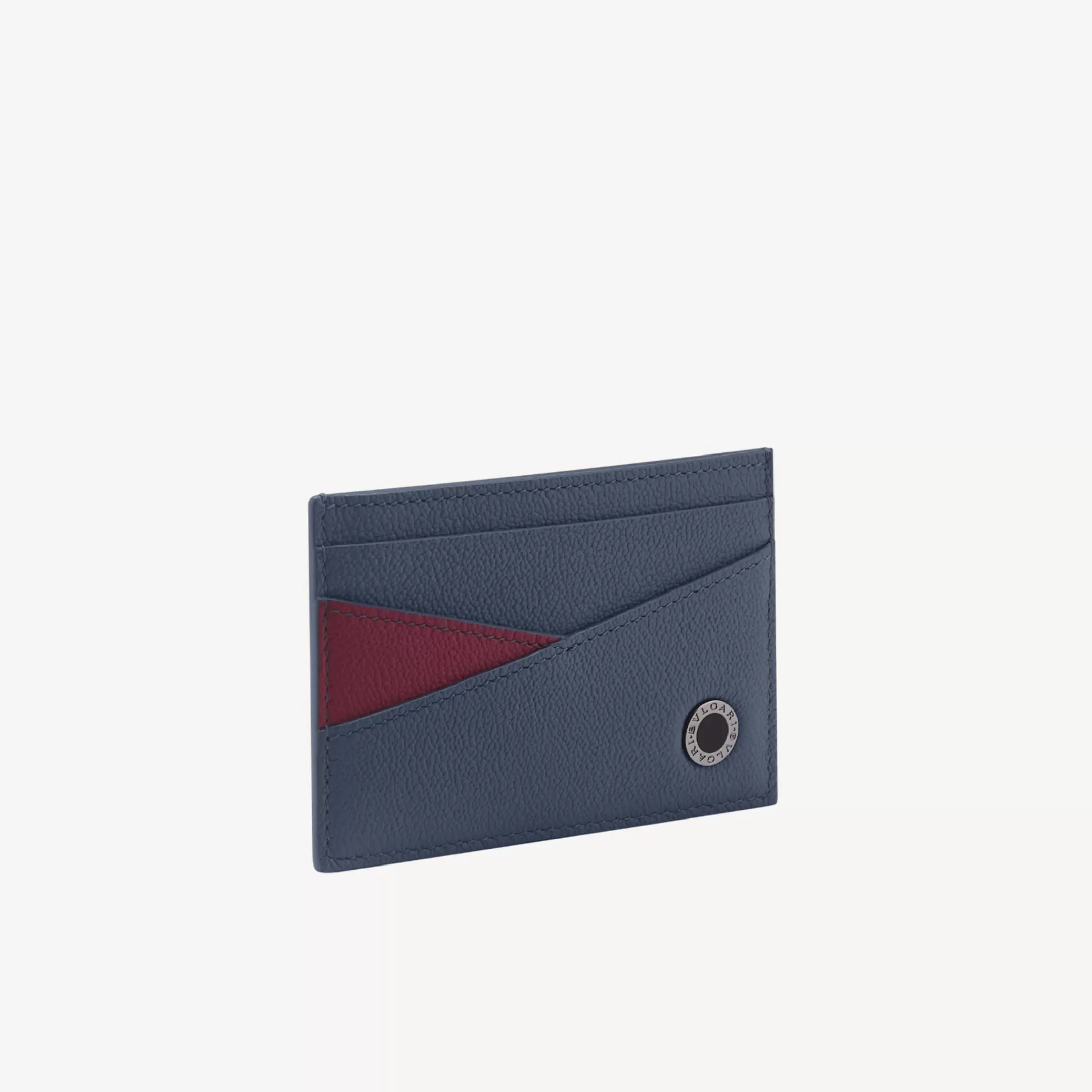 BVLGARI Man Kartenetui Blau Discount