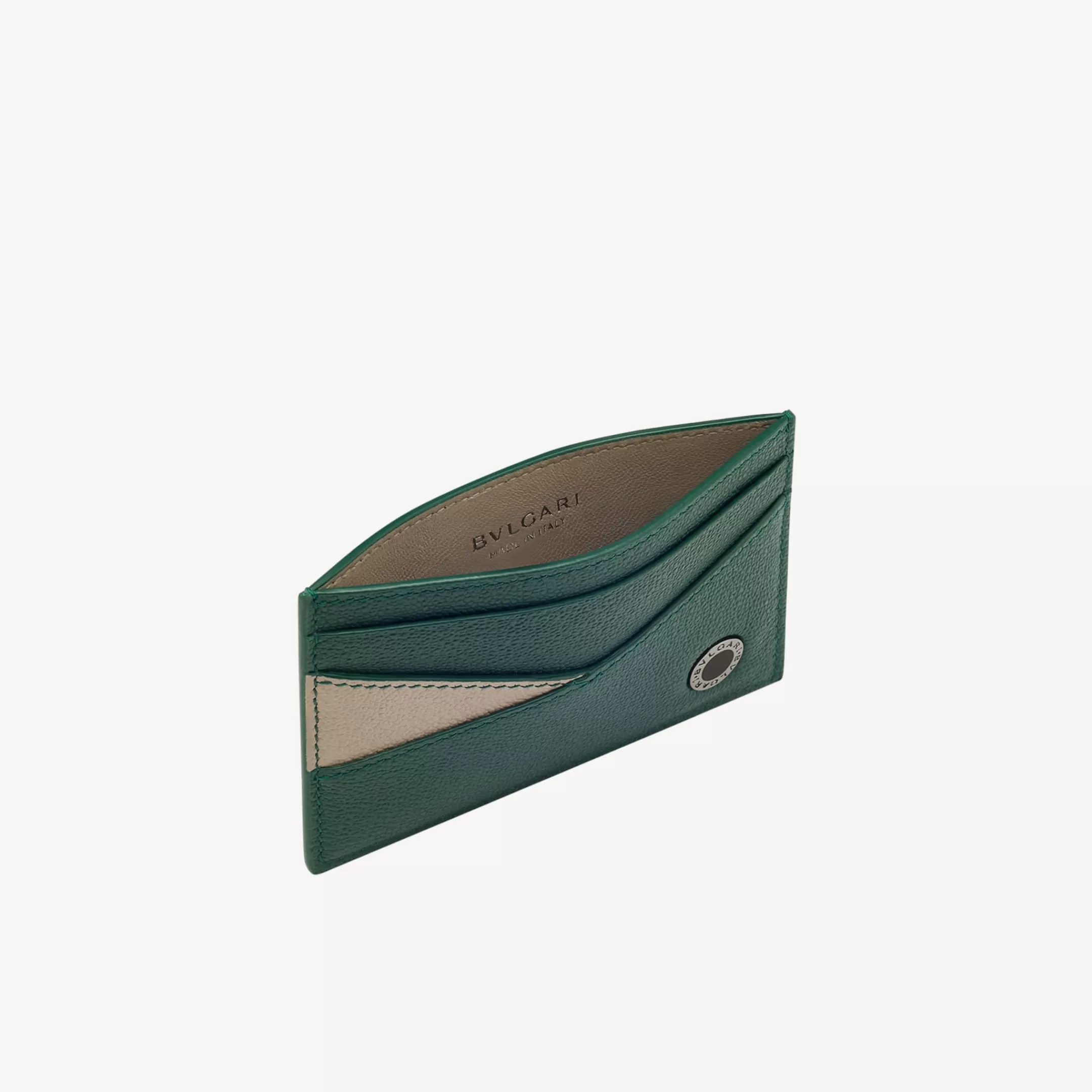 BVLGARI Man Kartenetui Grun New