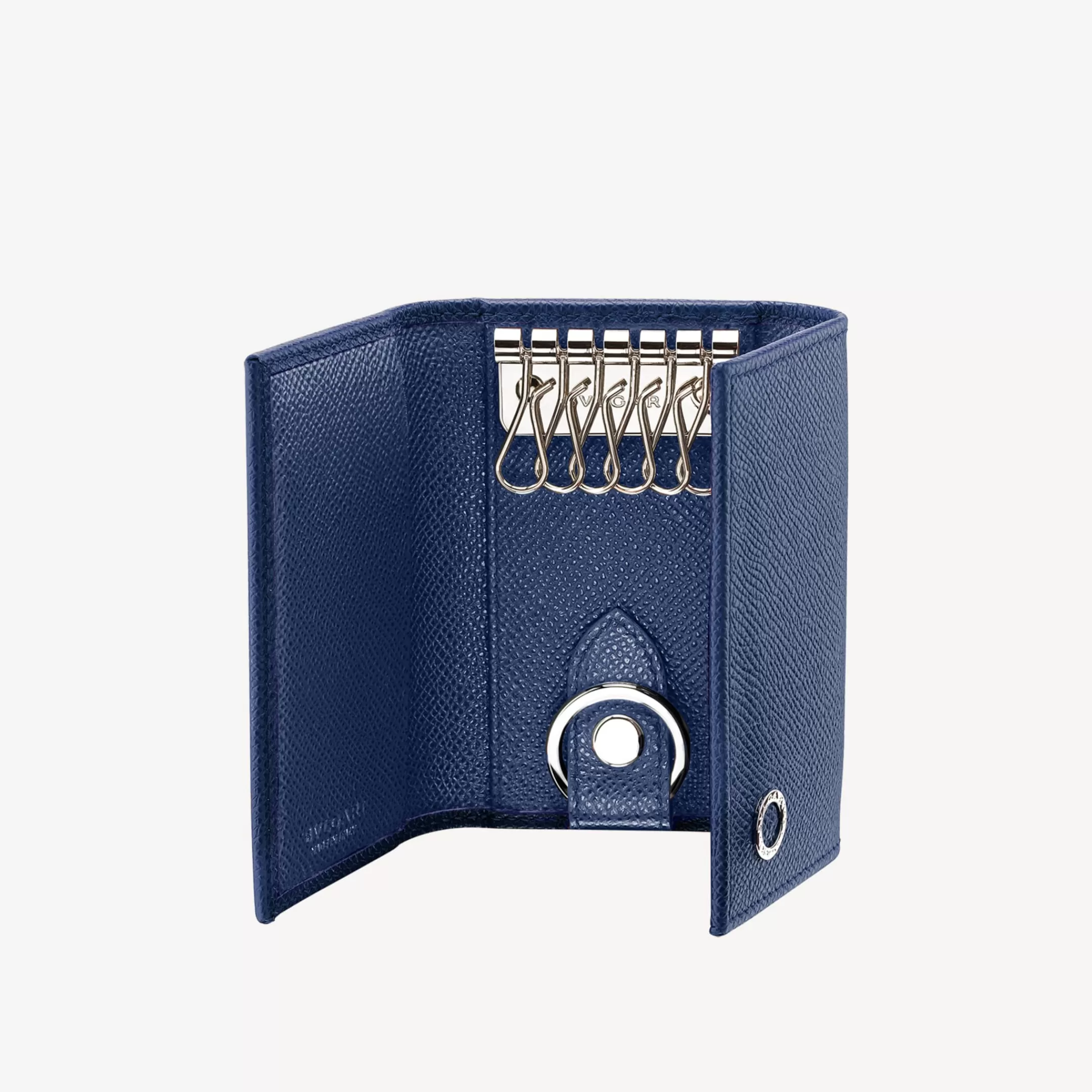 BVLGARI Man Schlusseletui Blau Cheap