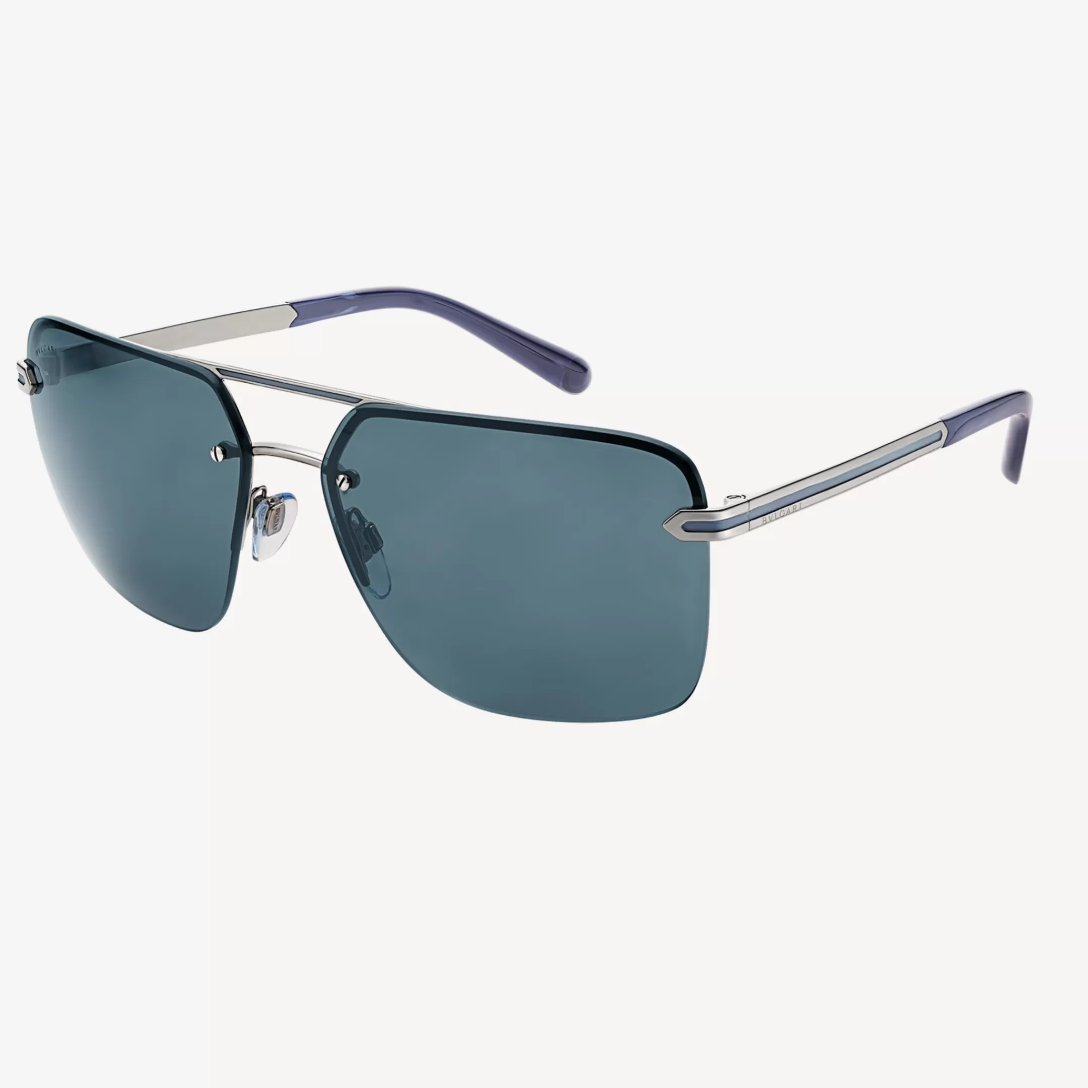 BVLGARI Man Sonnenbrille Blau Discount