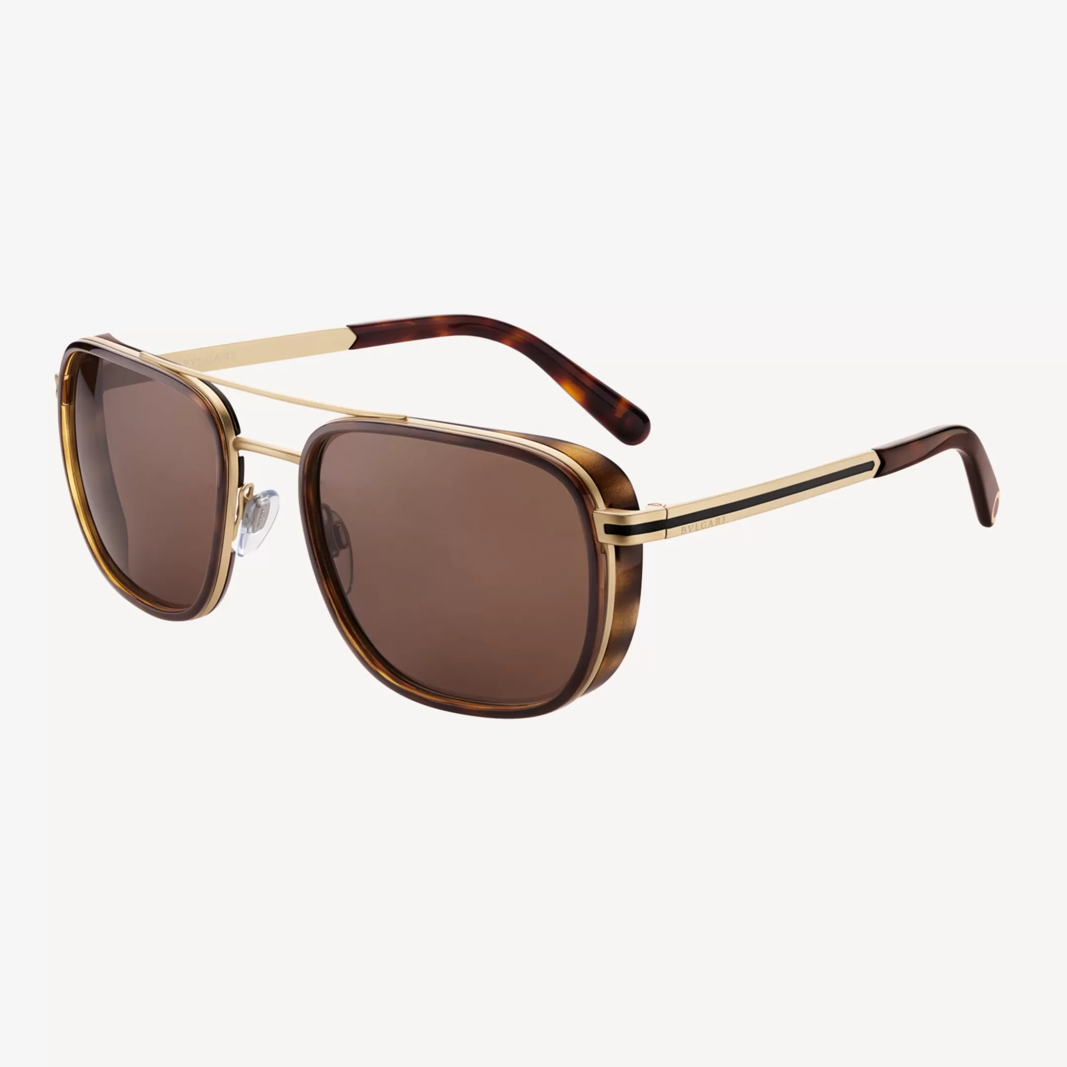 BVLGARI Man Sonnenbrille Braun Cheap