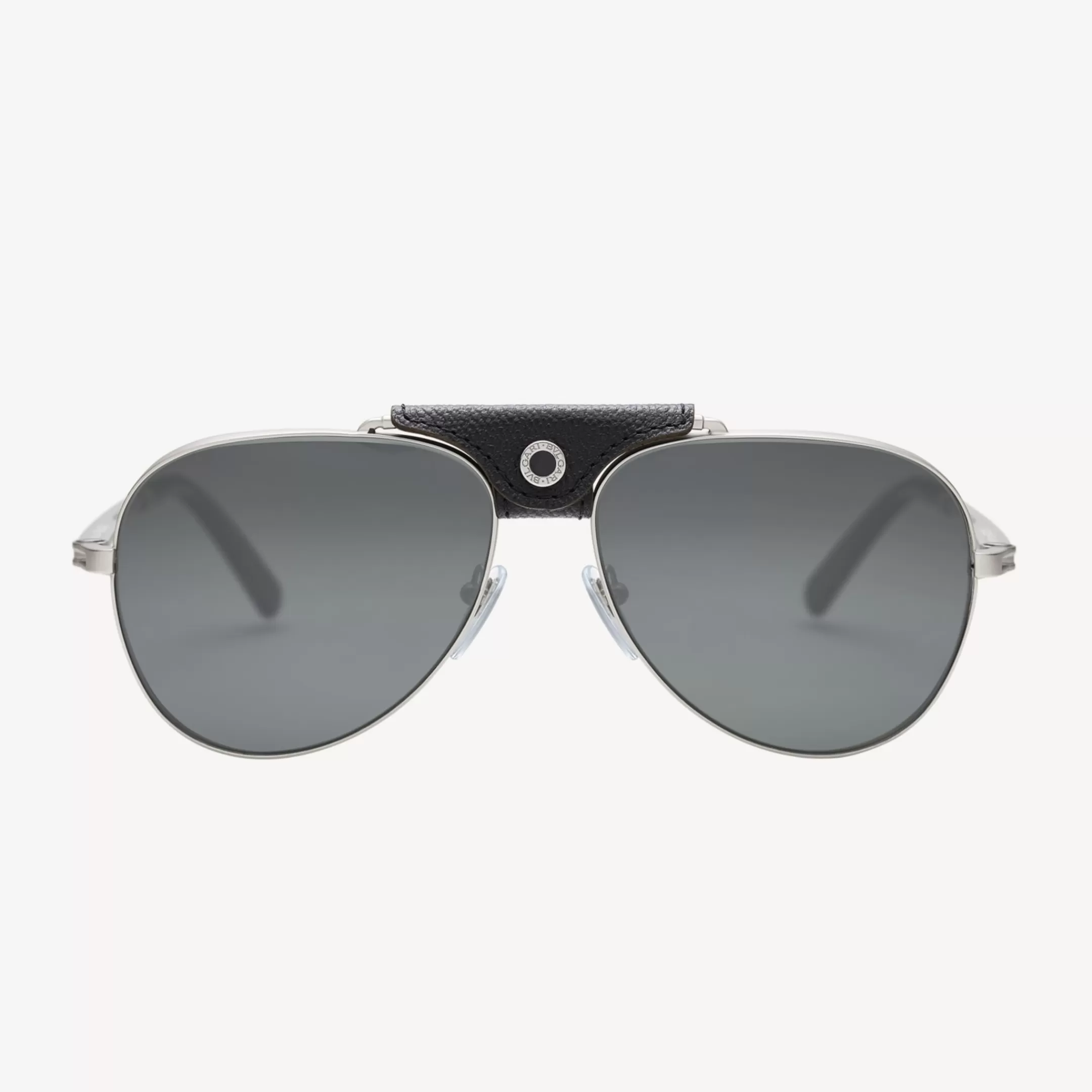 BVLGARI Man Sonnenbrille Schwarz/Grau Flash Sale