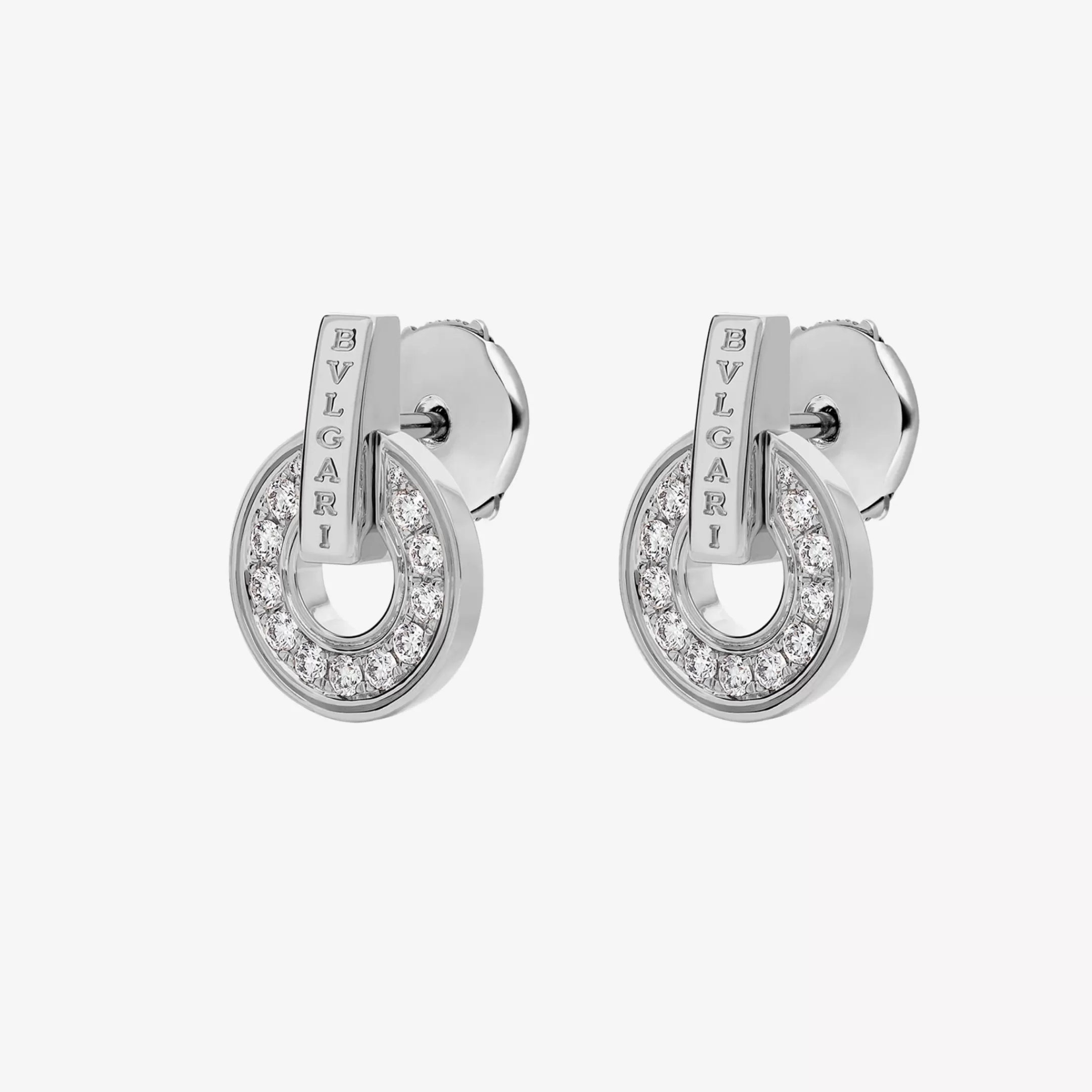 BVLGARI Ohrringe Weiss Outlet