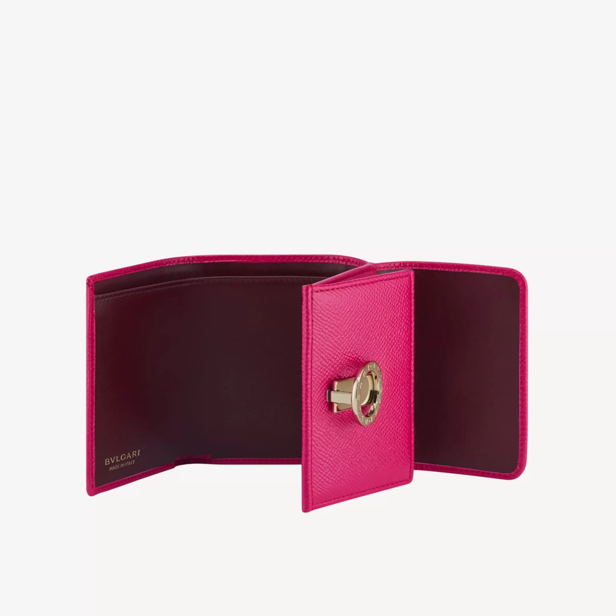 BVLGARI Trifold Portemonnaie Rosa Online