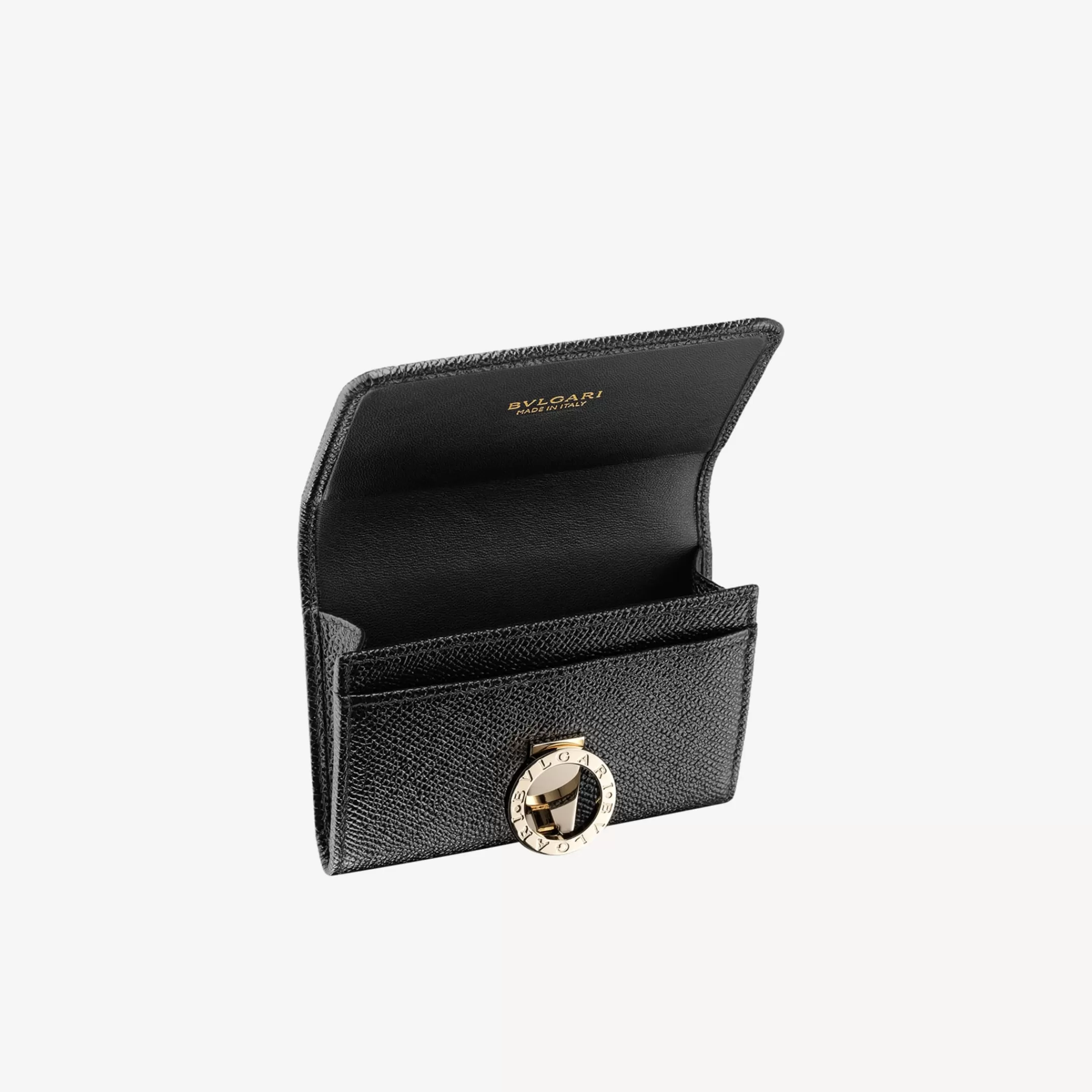 BVLGARI Visitenkartenetui Schwarz Discount