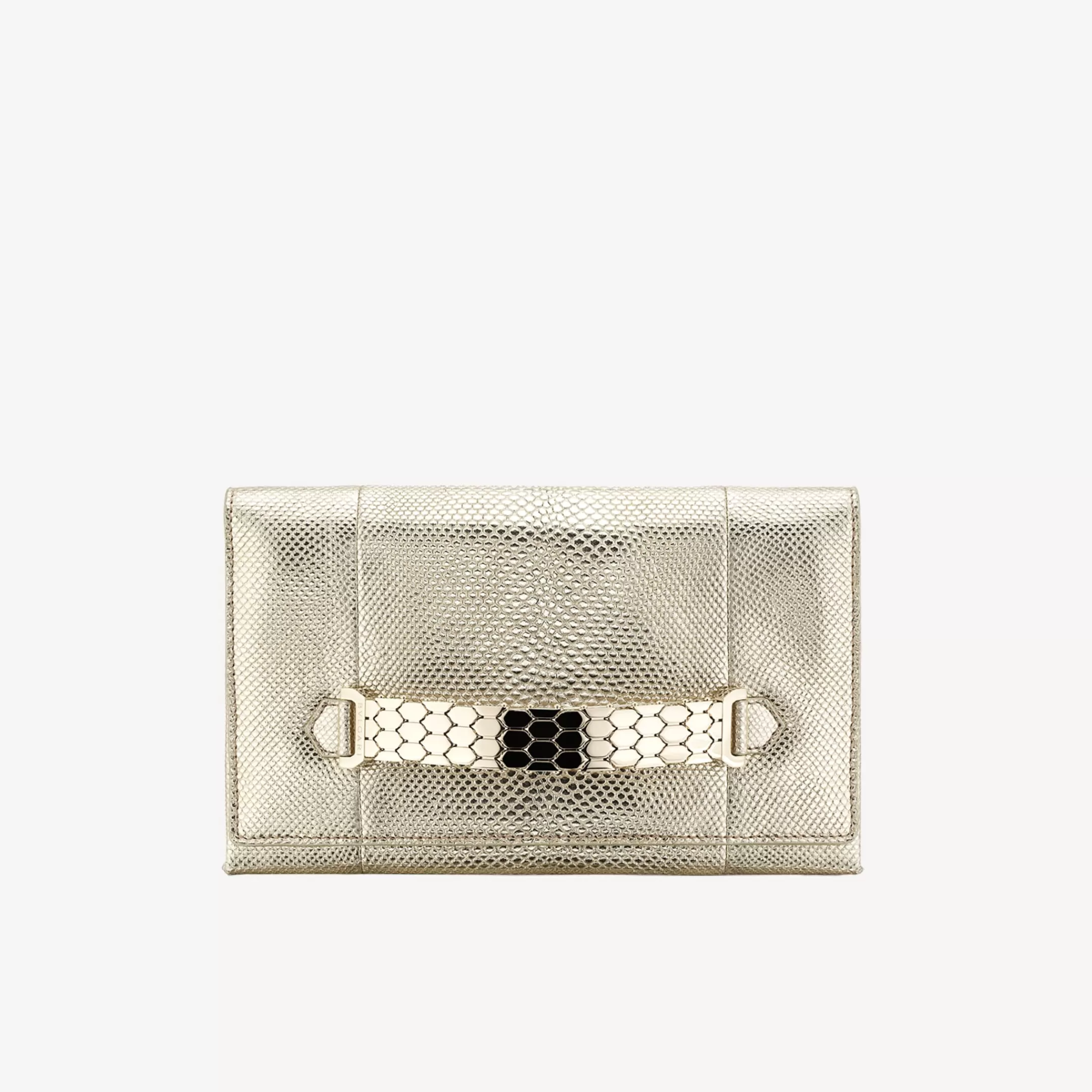 BVLGARI Cocktail Clutch Helles Gold Outlet