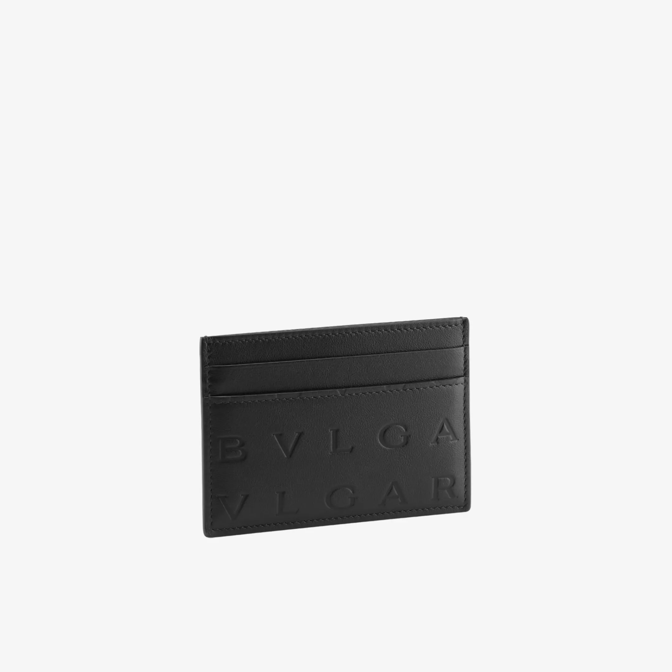 BVLGARI Logo Infinitum Kartenetui Schwarz Hot