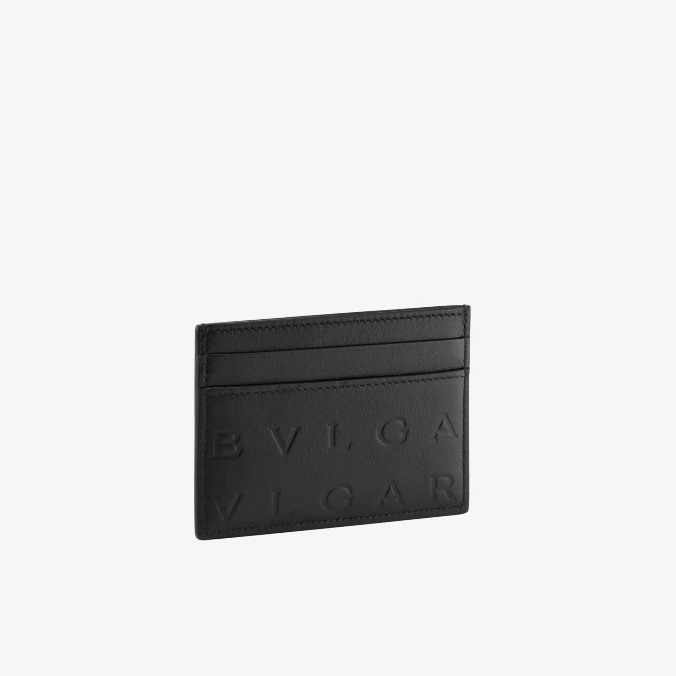 BVLGARI Logo Infinitum Kartenetui Schwarz Hot