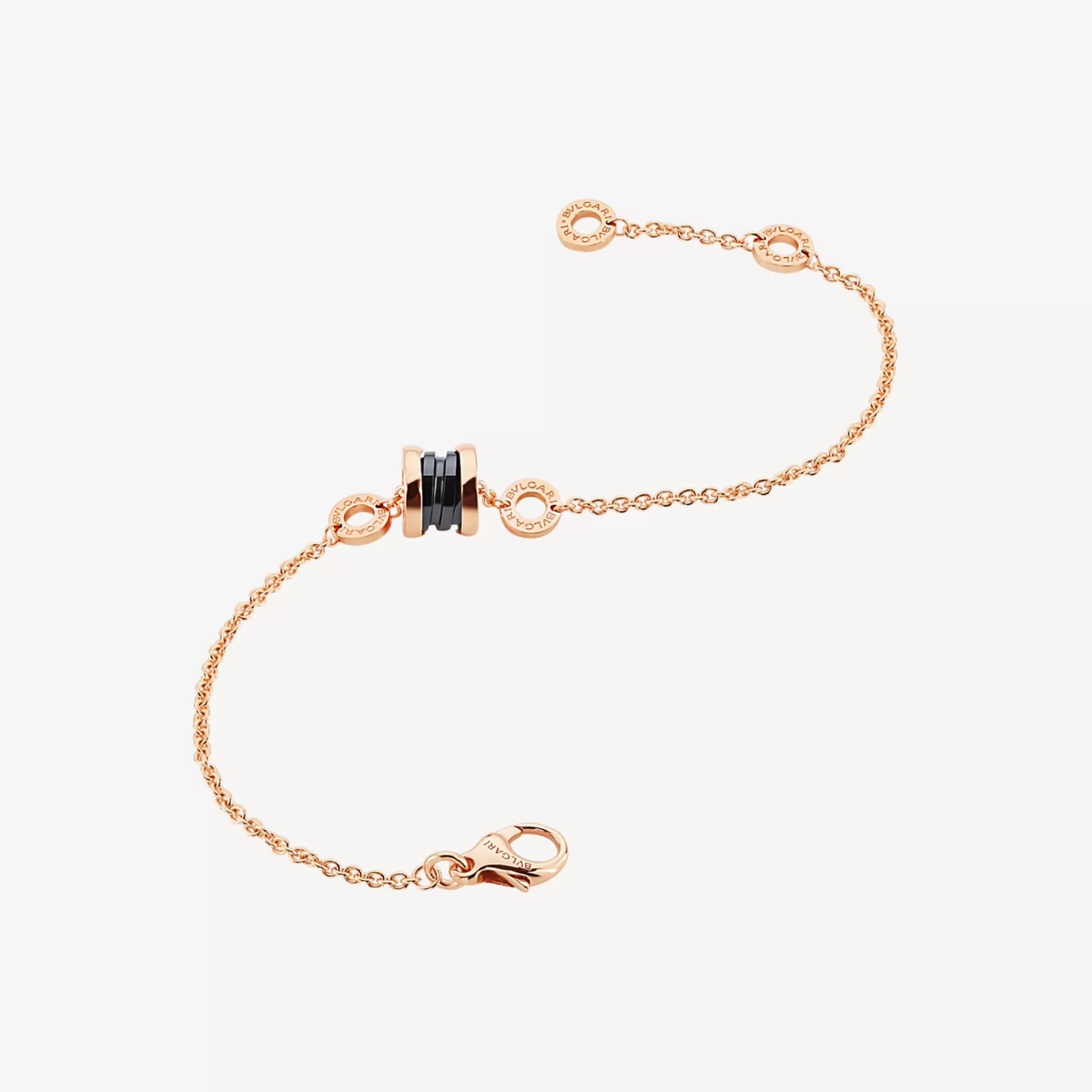 BVLGARI B.Zero1 Armband Schwarz New