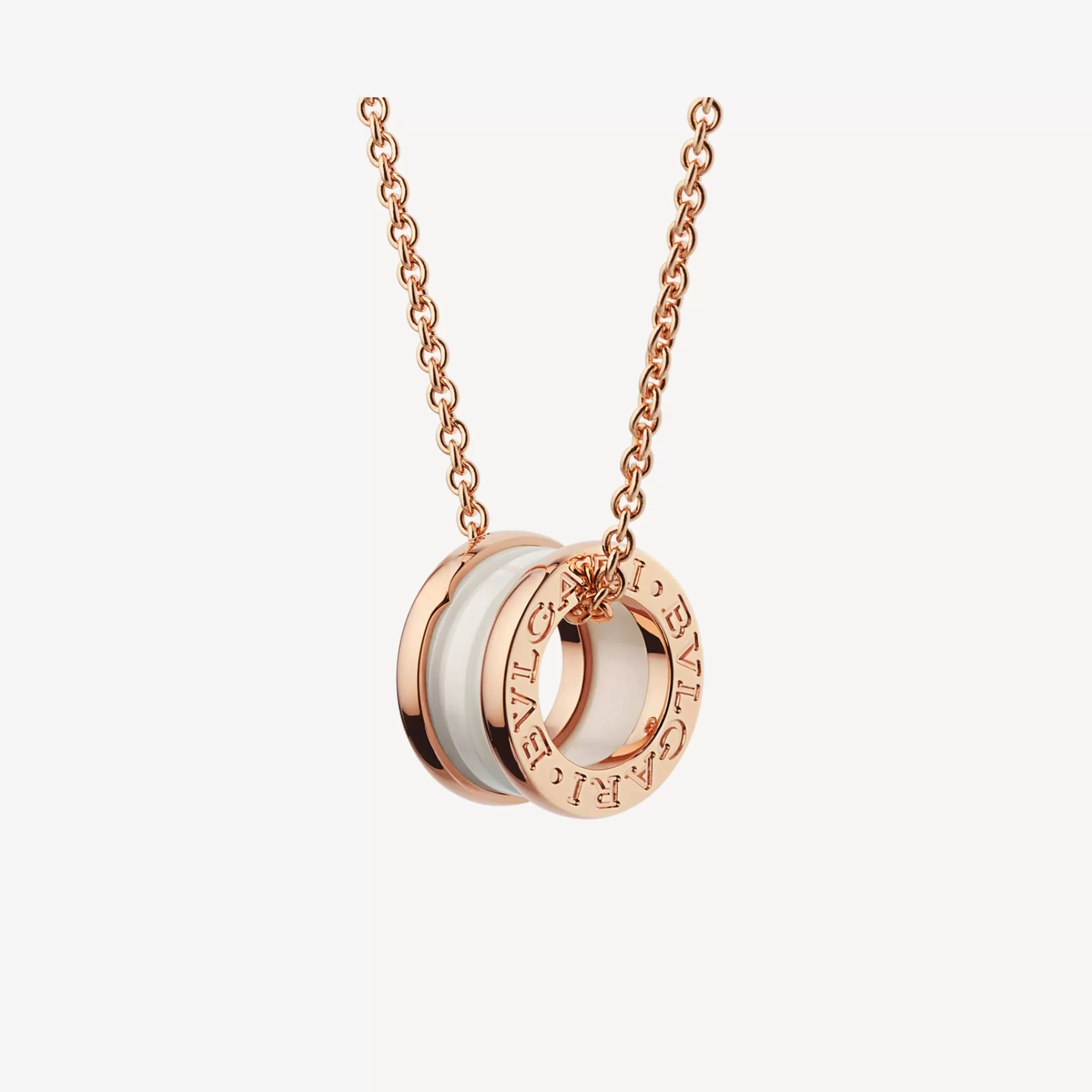 BVLGARI B.Zero1 Halskette Weiss Sale