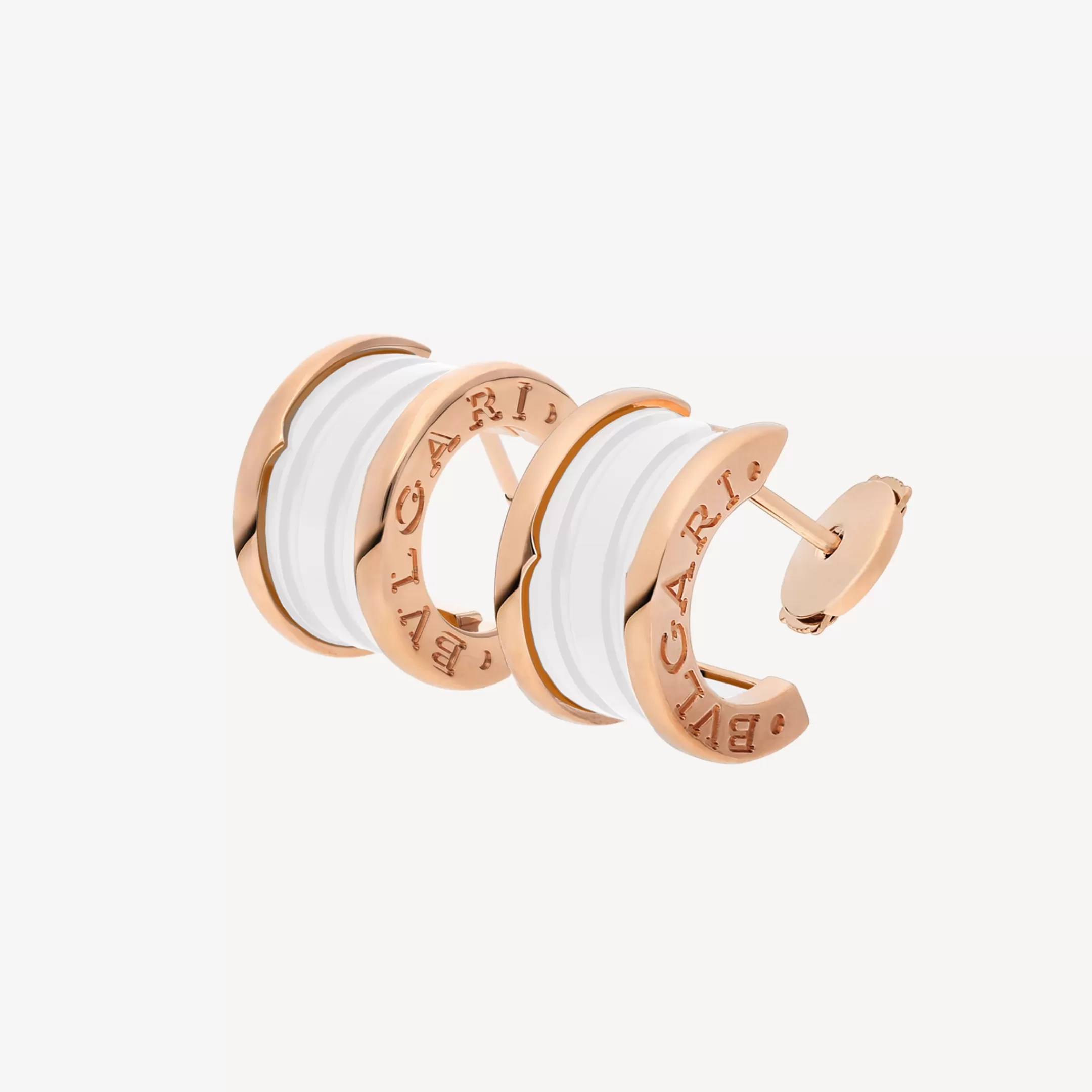 BVLGARI B.Zero1 Ohrringe Weiss Cheap