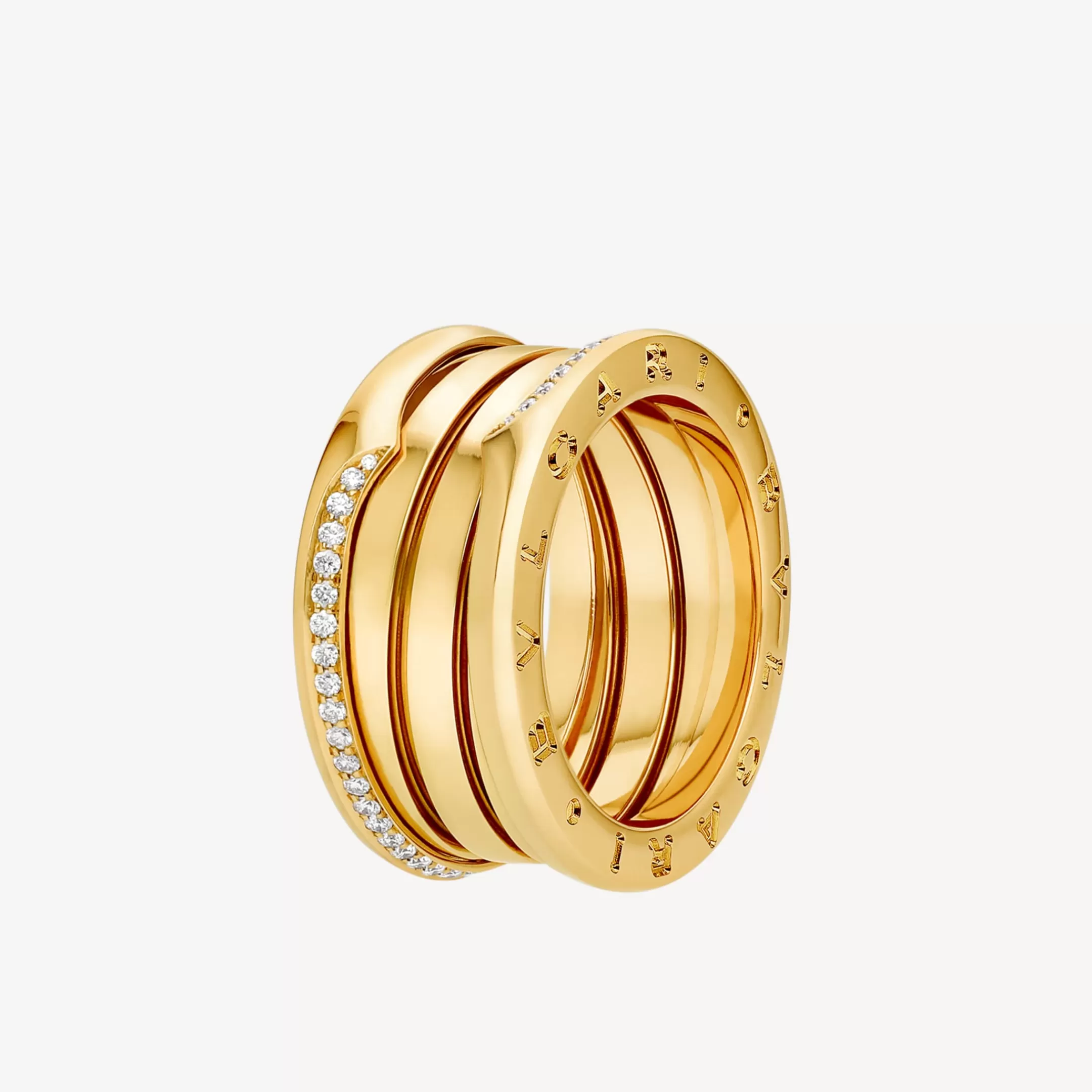 BVLGARI B.Zero1 Ring Gelb Outlet