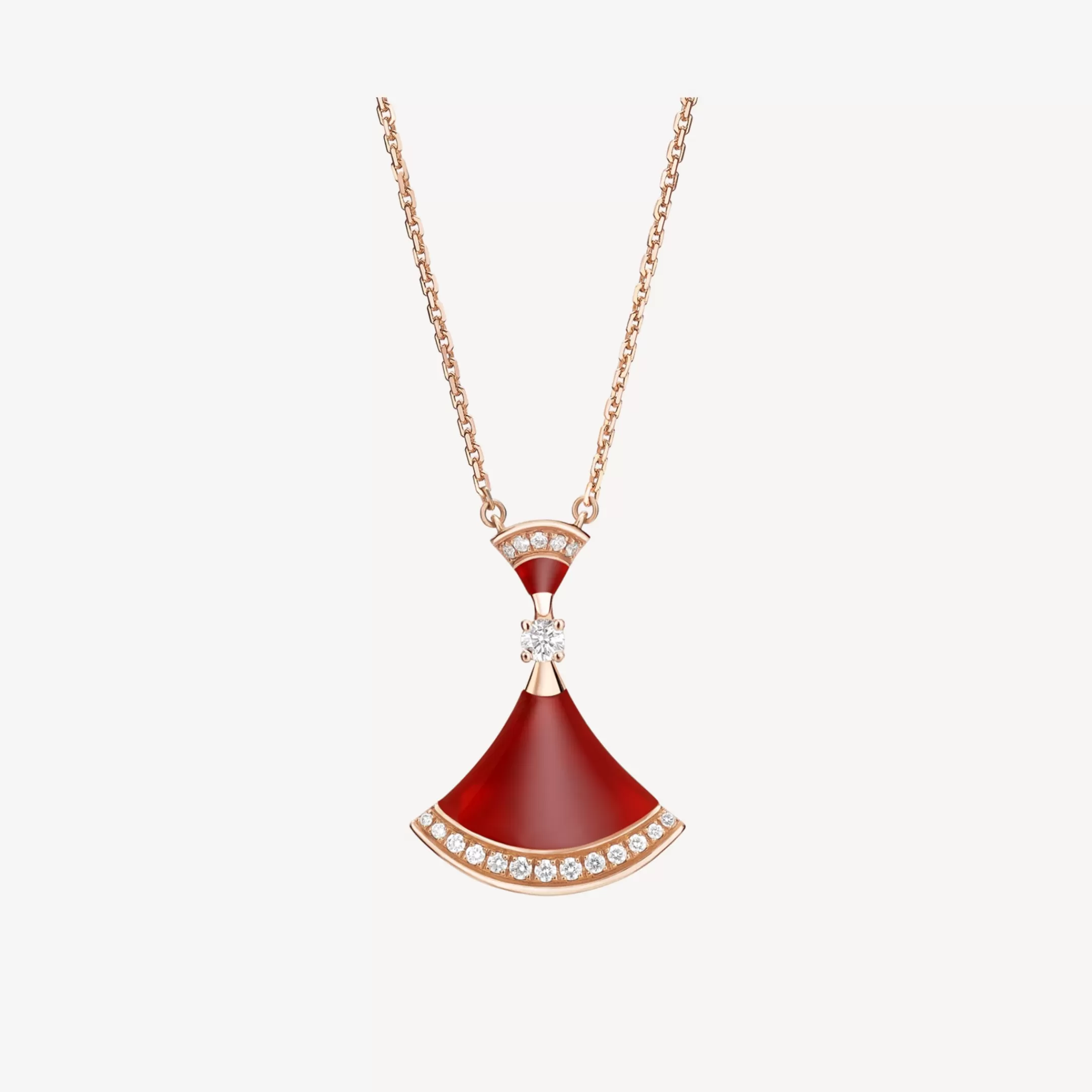 BVLGARI Divas' Dream Halskette Rot Best Sale