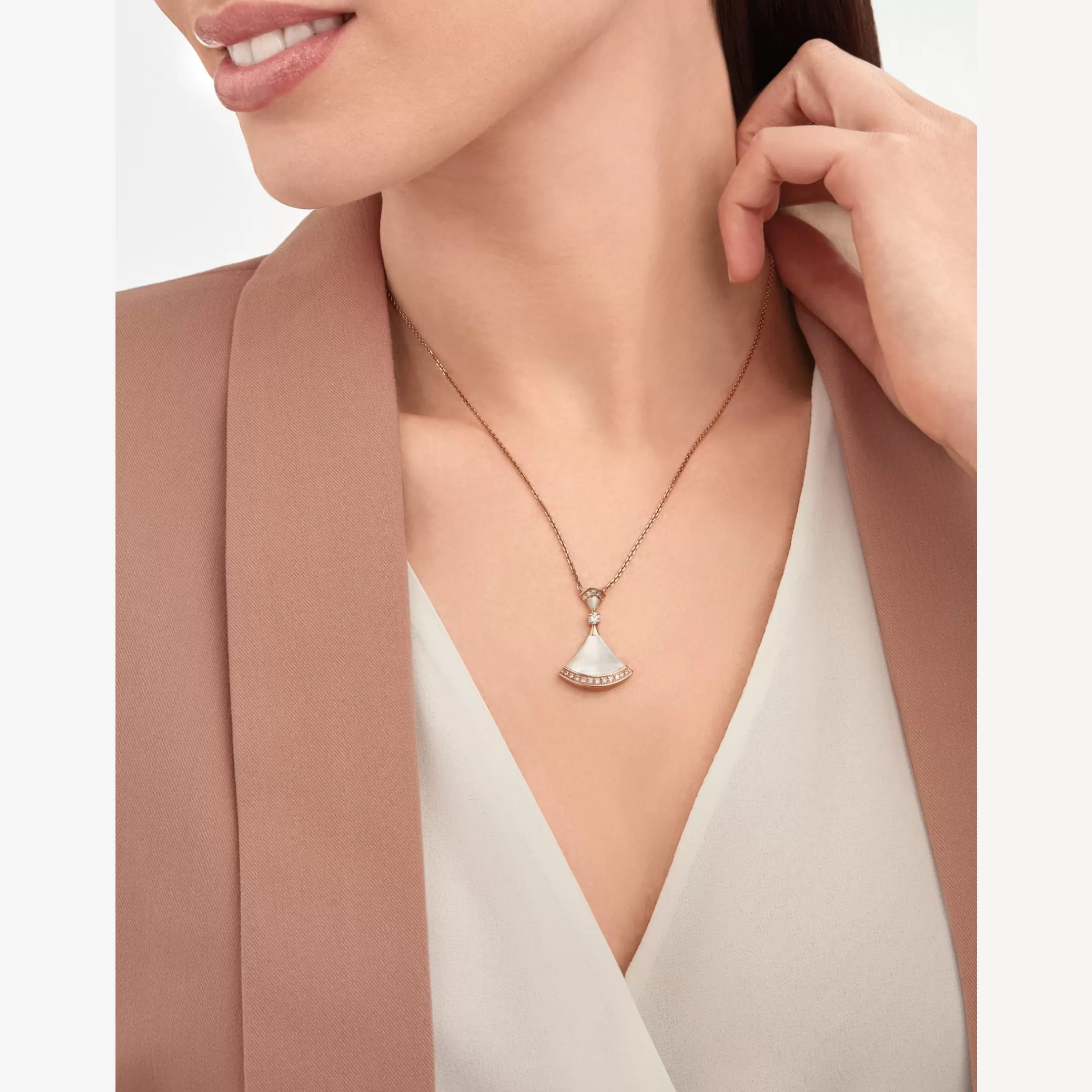 BVLGARI Divas' Dream Halskette Weiss Best