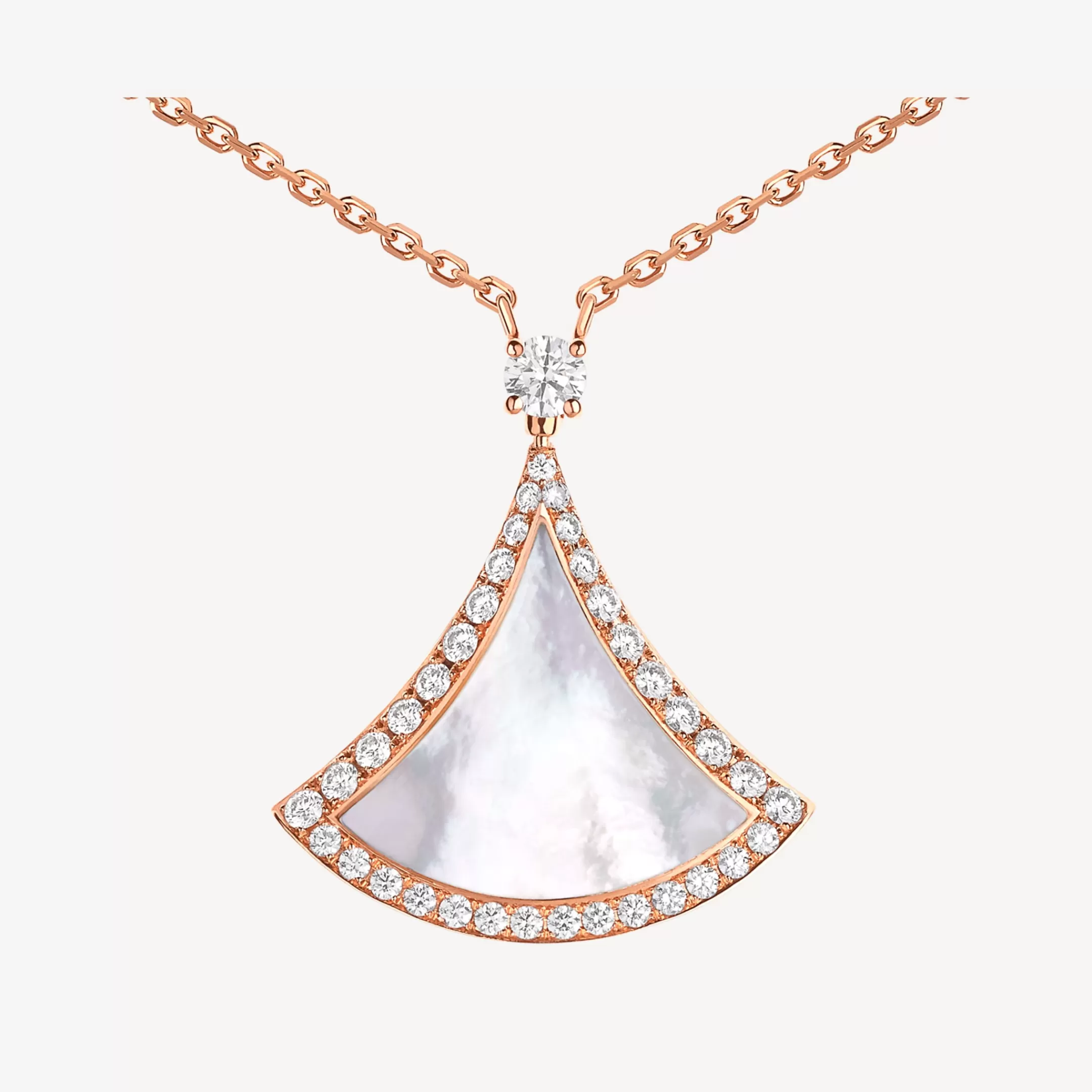BVLGARI Divas' Dream Halskette Weiss Outlet