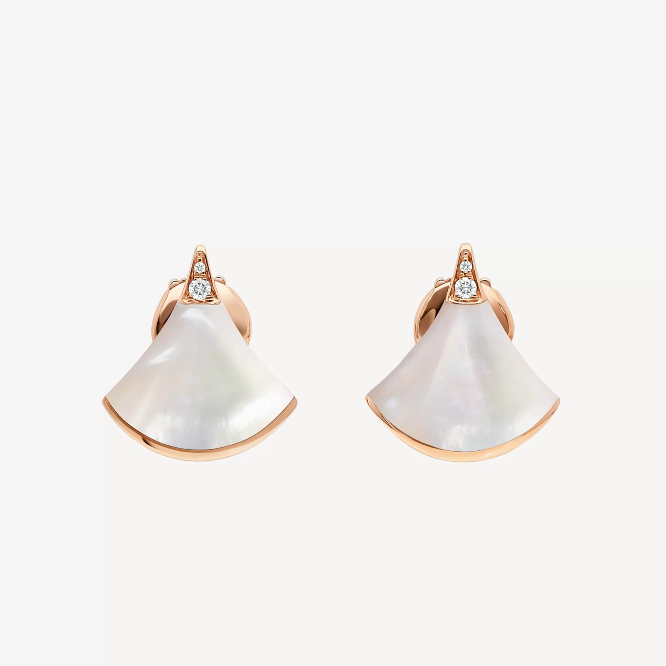 BVLGARI Divas' Dream Ohrringe Weiss Cheap