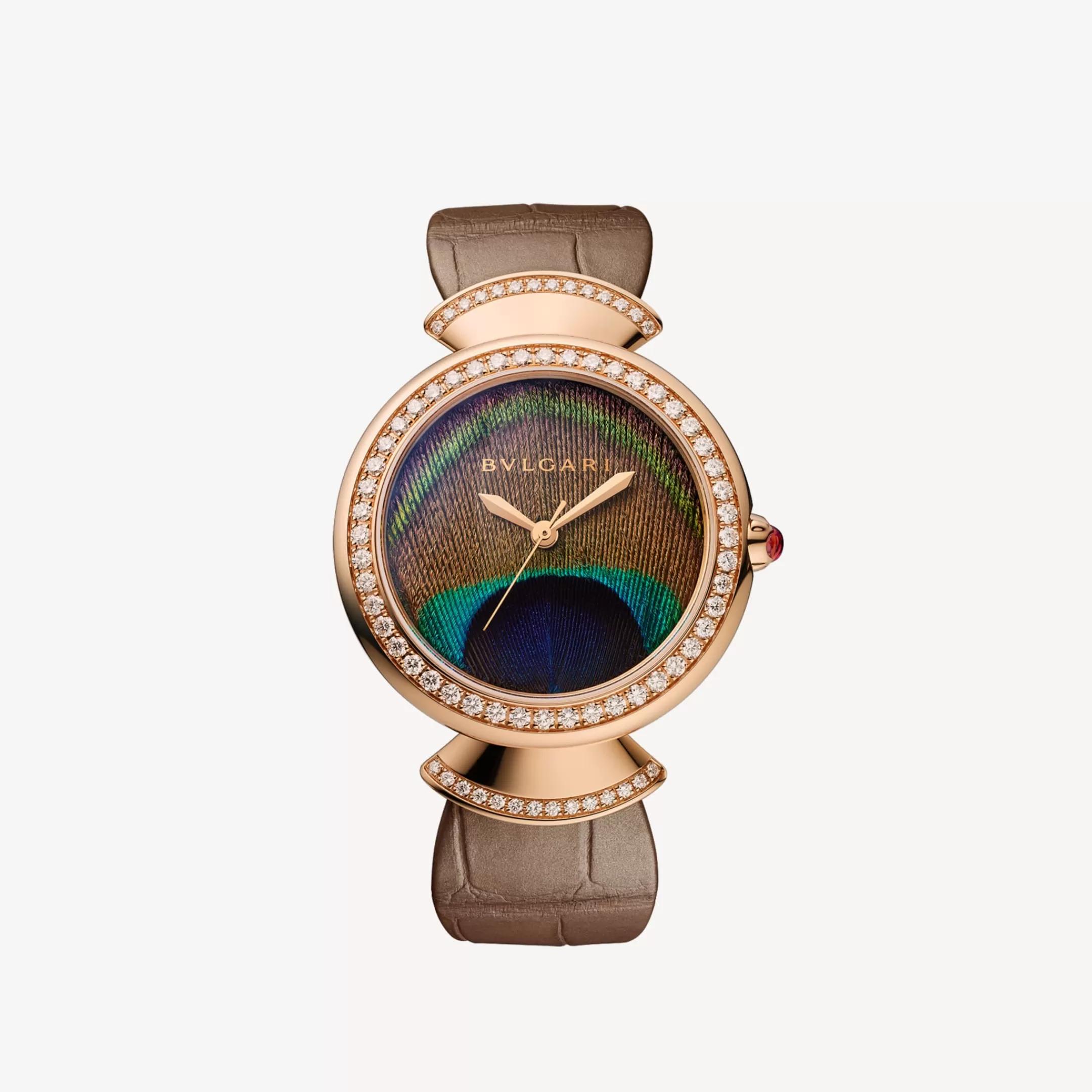 BVLGARI Divas' Dream Uhr Grun/Gold/Beige Outlet