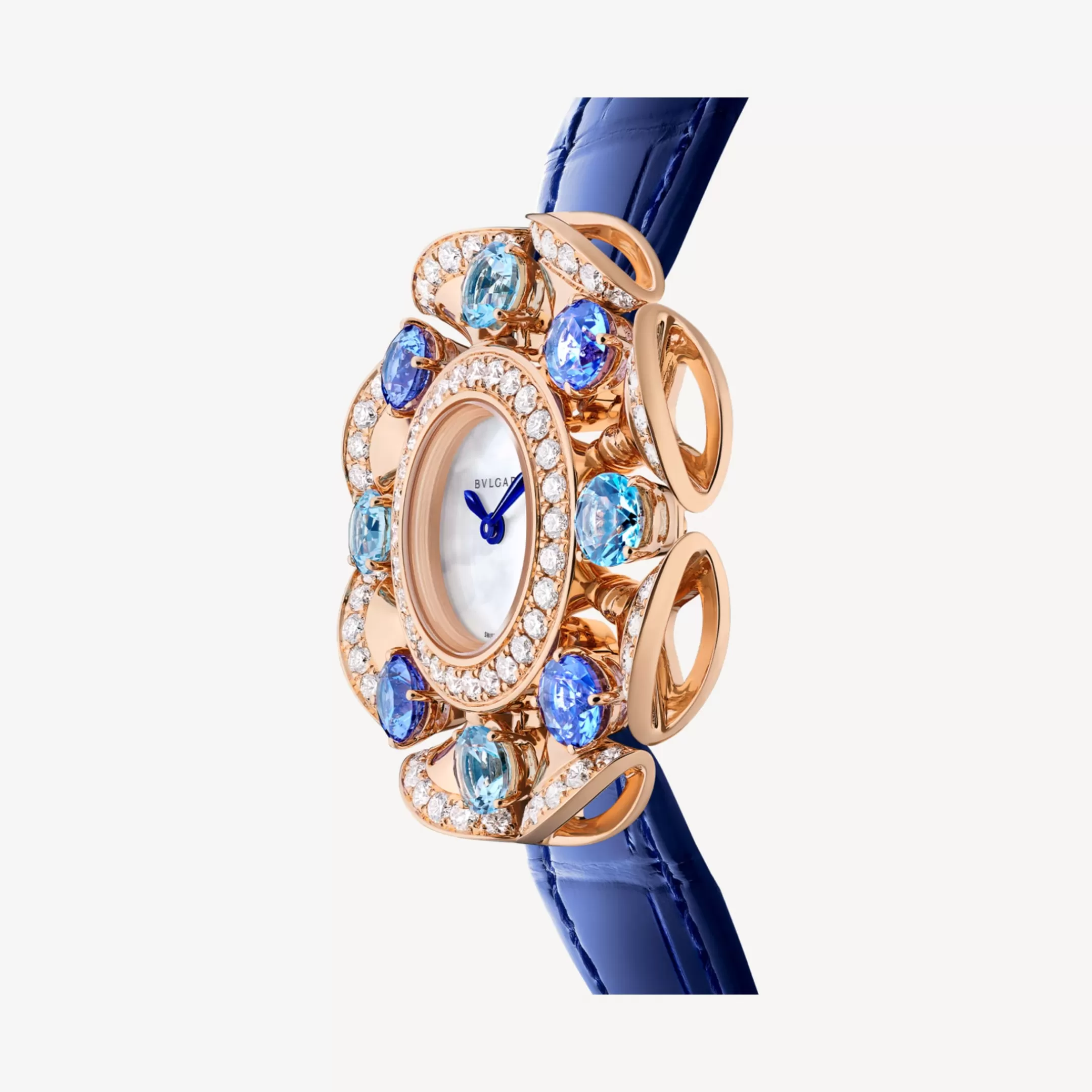 BVLGARI Divas' Dream Uhr Blau Cheap