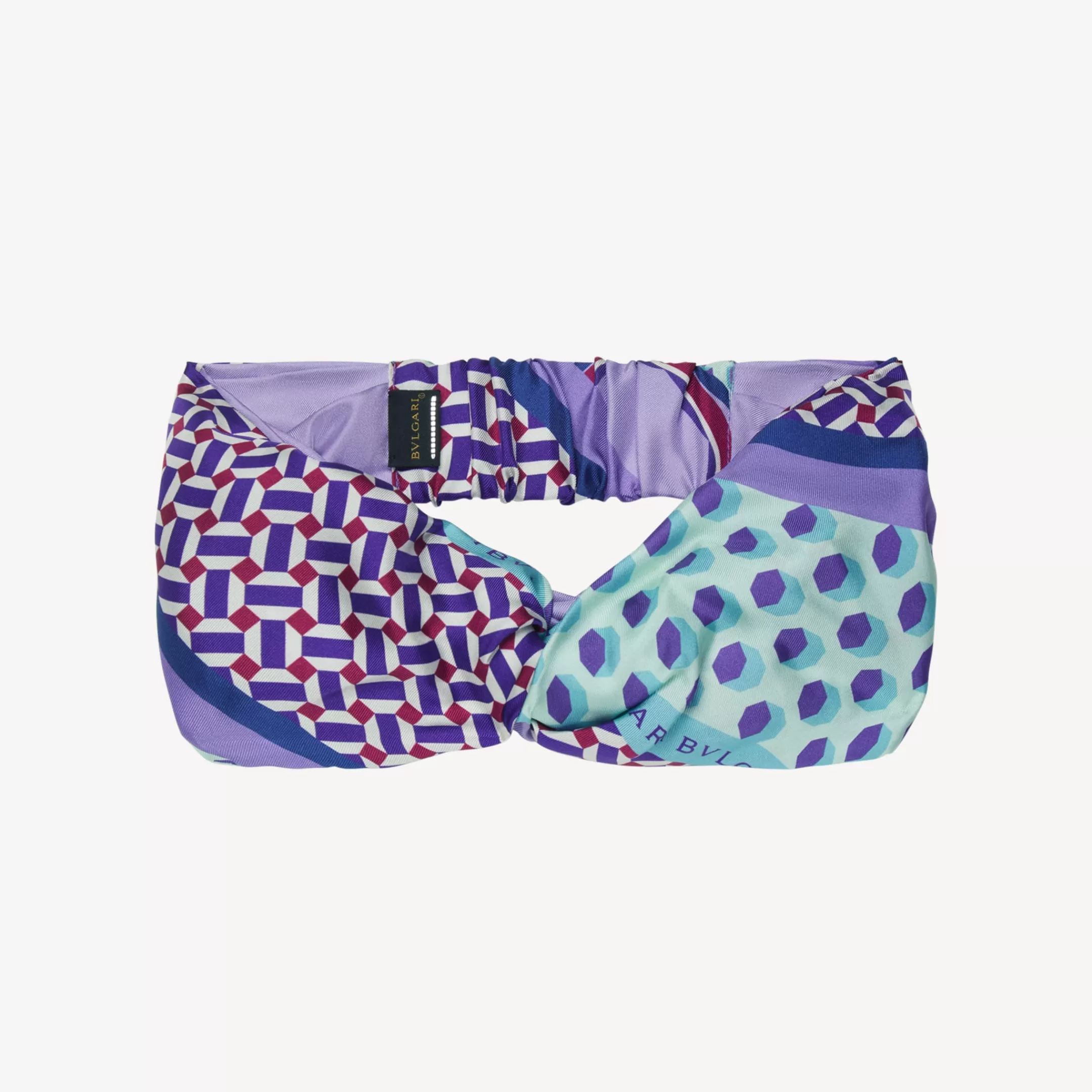 BVLGARI Heritage Haarband Violett New