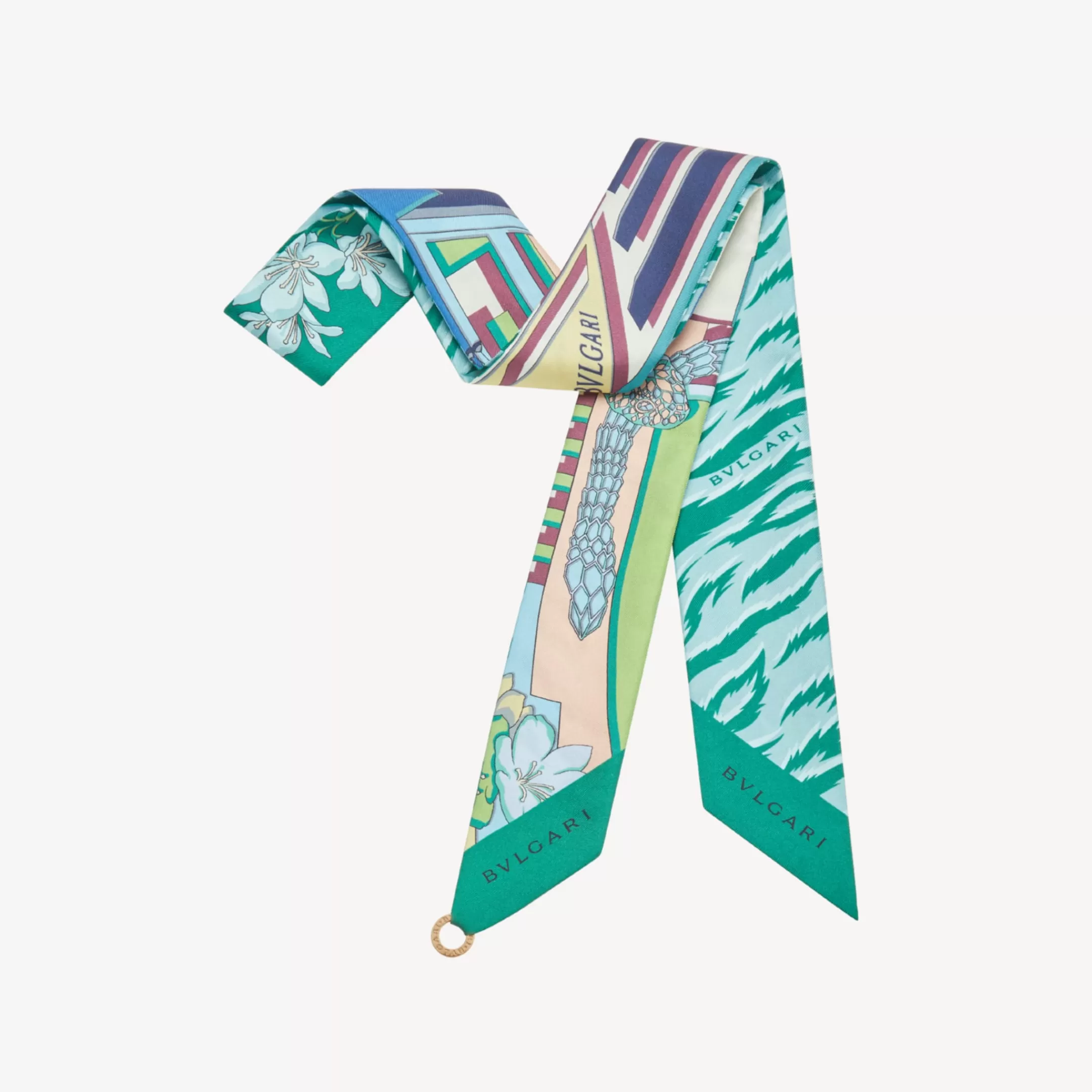 BVLGARI Heritage Mini Shelley Grun Flash Sale