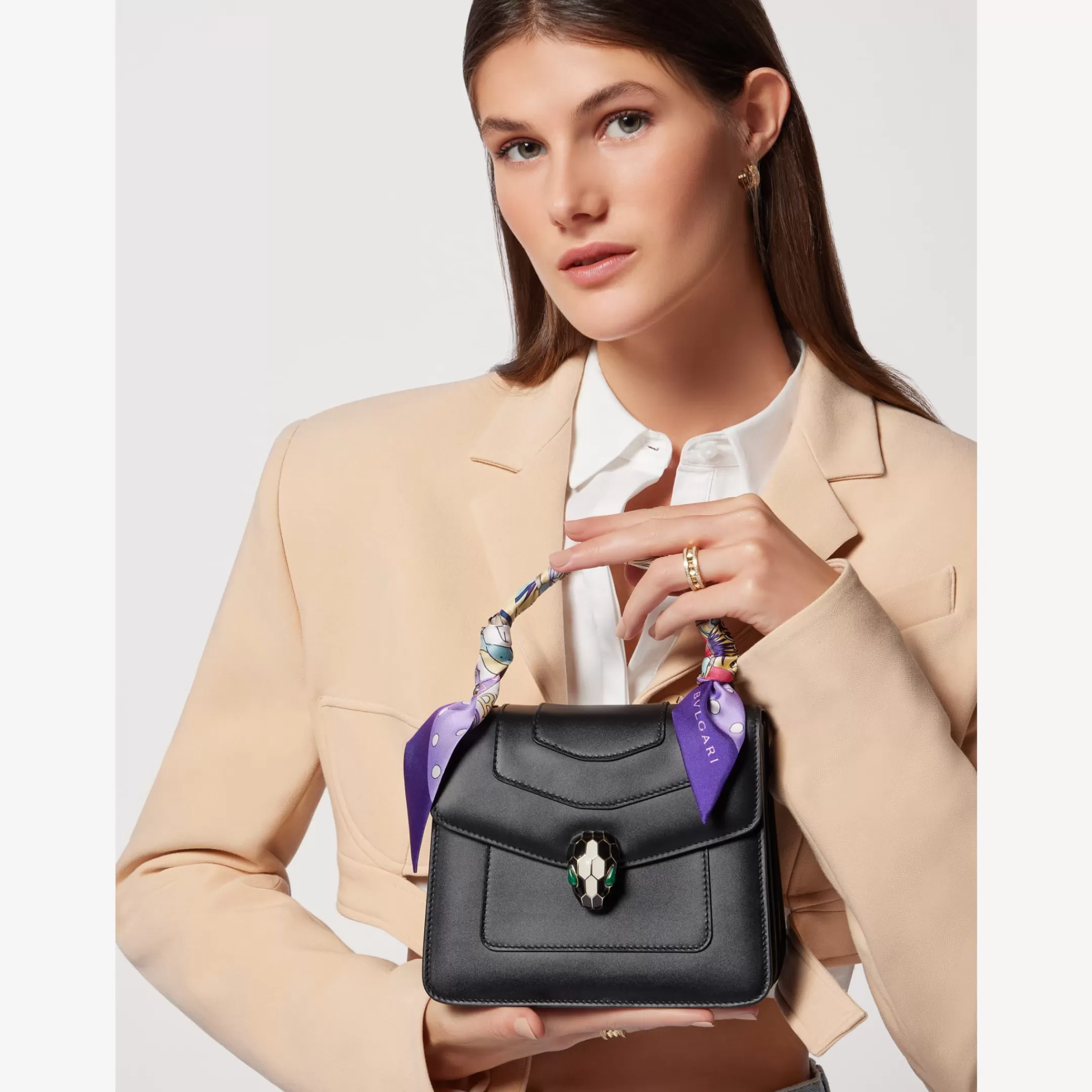 BVLGARI Heritage Mini Shelley Violett Outlet