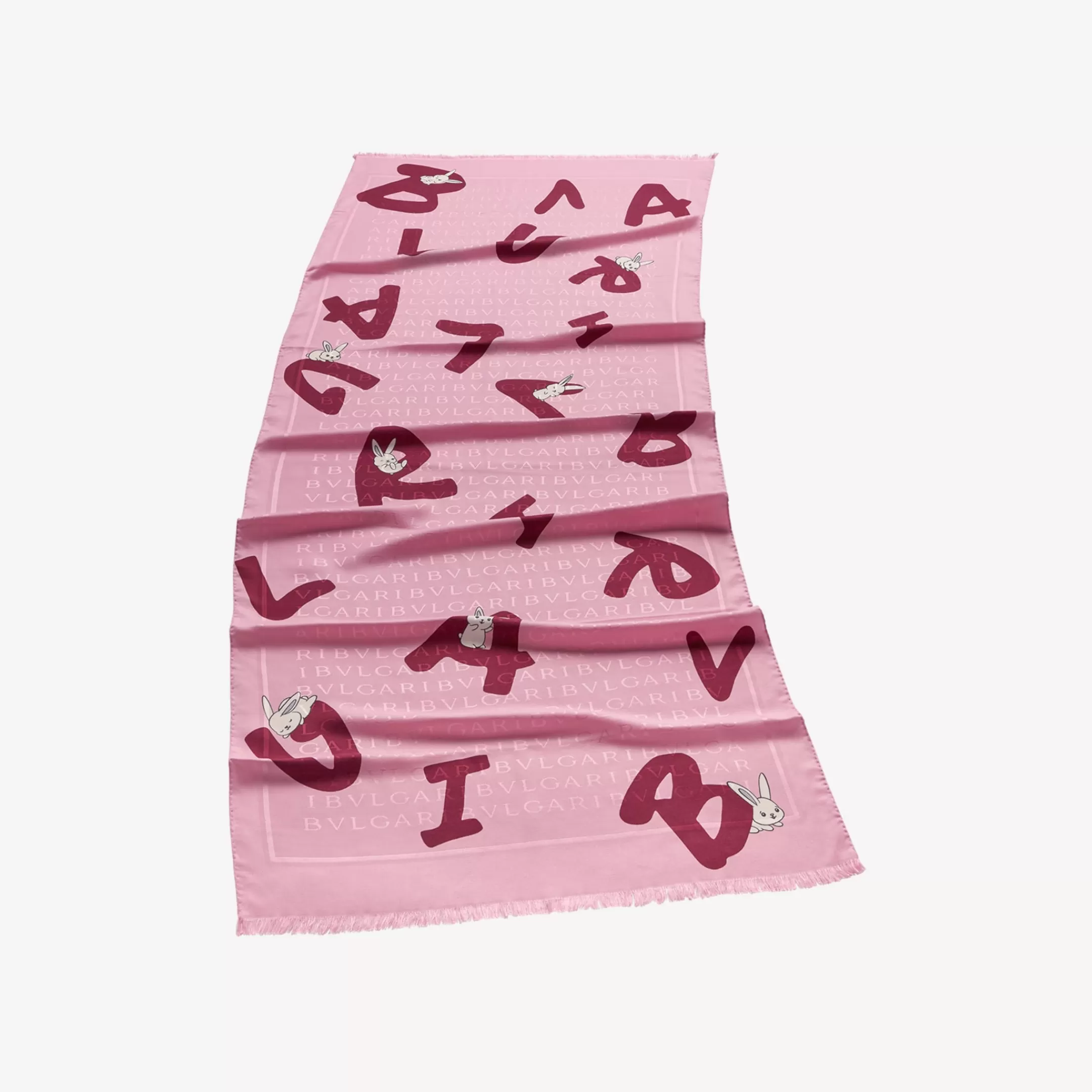 BVLGARI Logomania Stola Rosa Discount