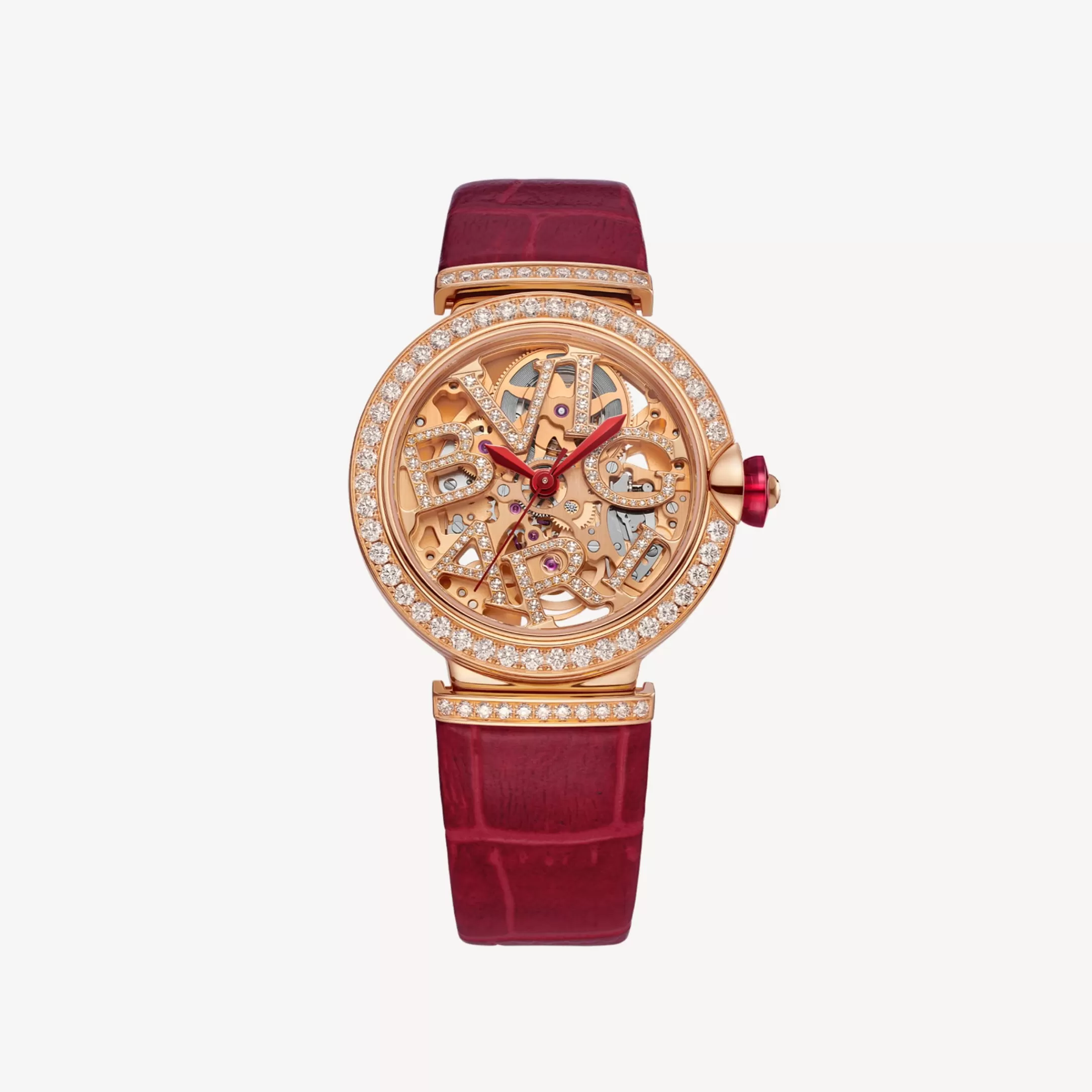BVLGARI Lvcea Uhr Rot Best