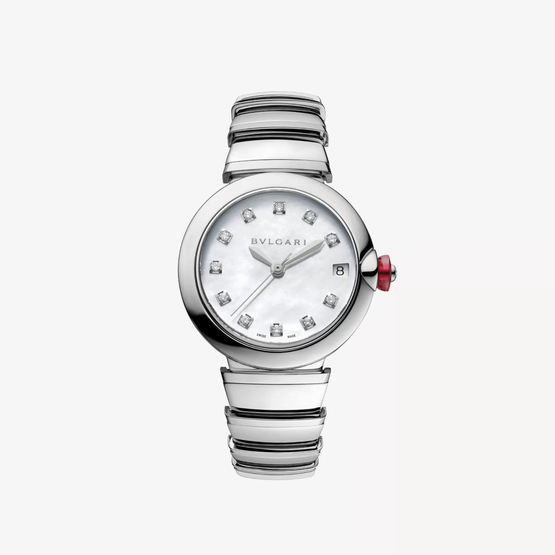 BVLGARI Lvcea Uhr Weiss Best