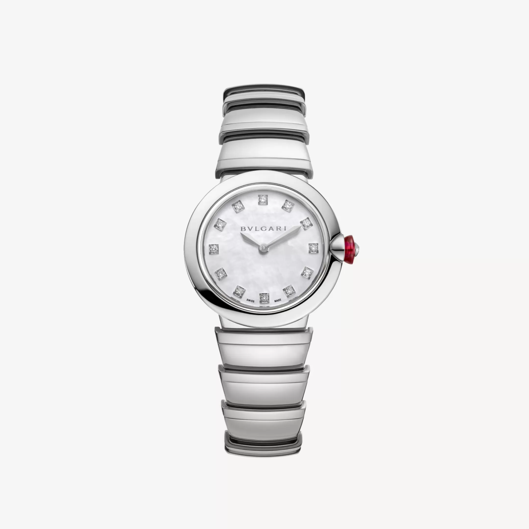 BVLGARI Lvcea Uhr Weiss Discount