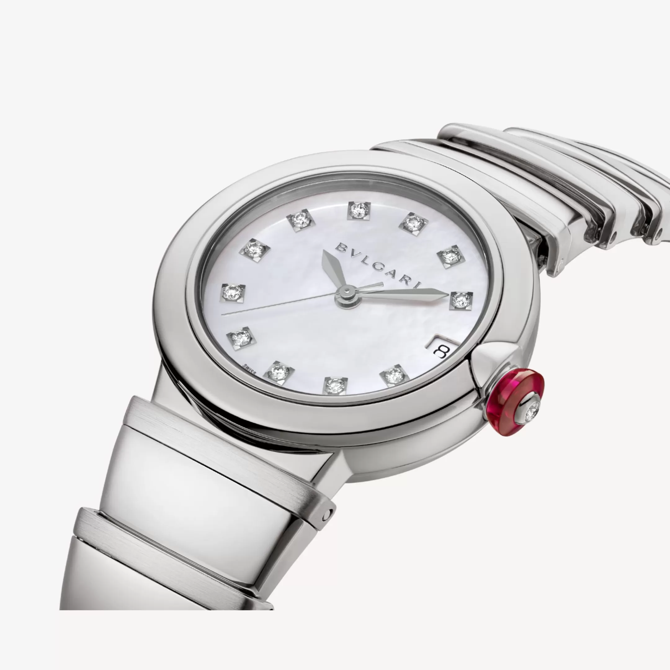 BVLGARI Lvcea Uhr Weiss Best