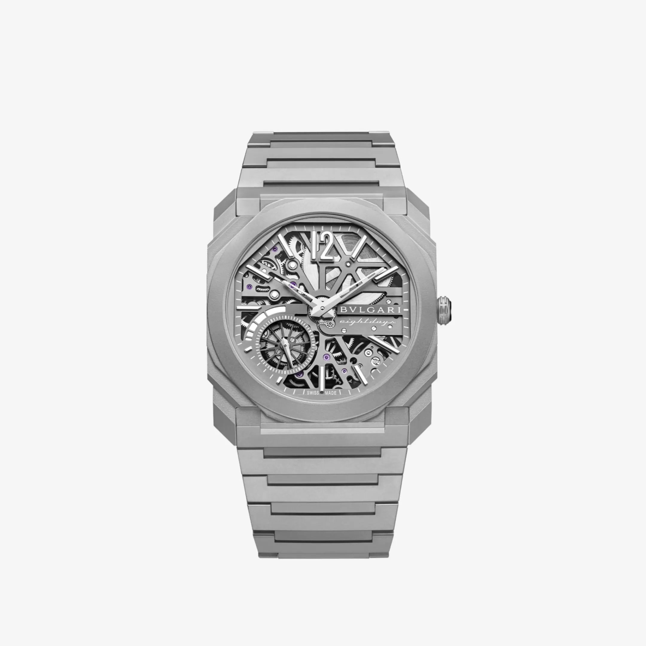 BVLGARI Octo Finissimo Uhr Grau Shop