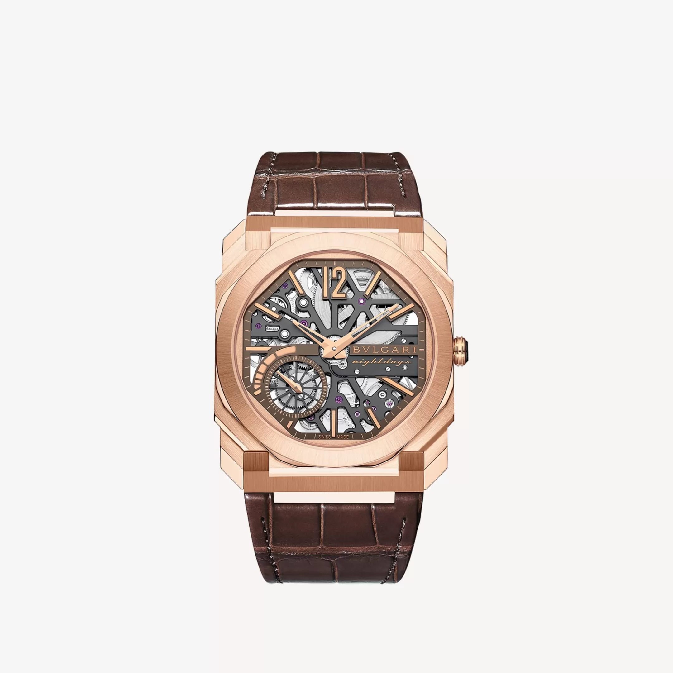 BVLGARI Octo Finissimo Uhr Rosa Cheap