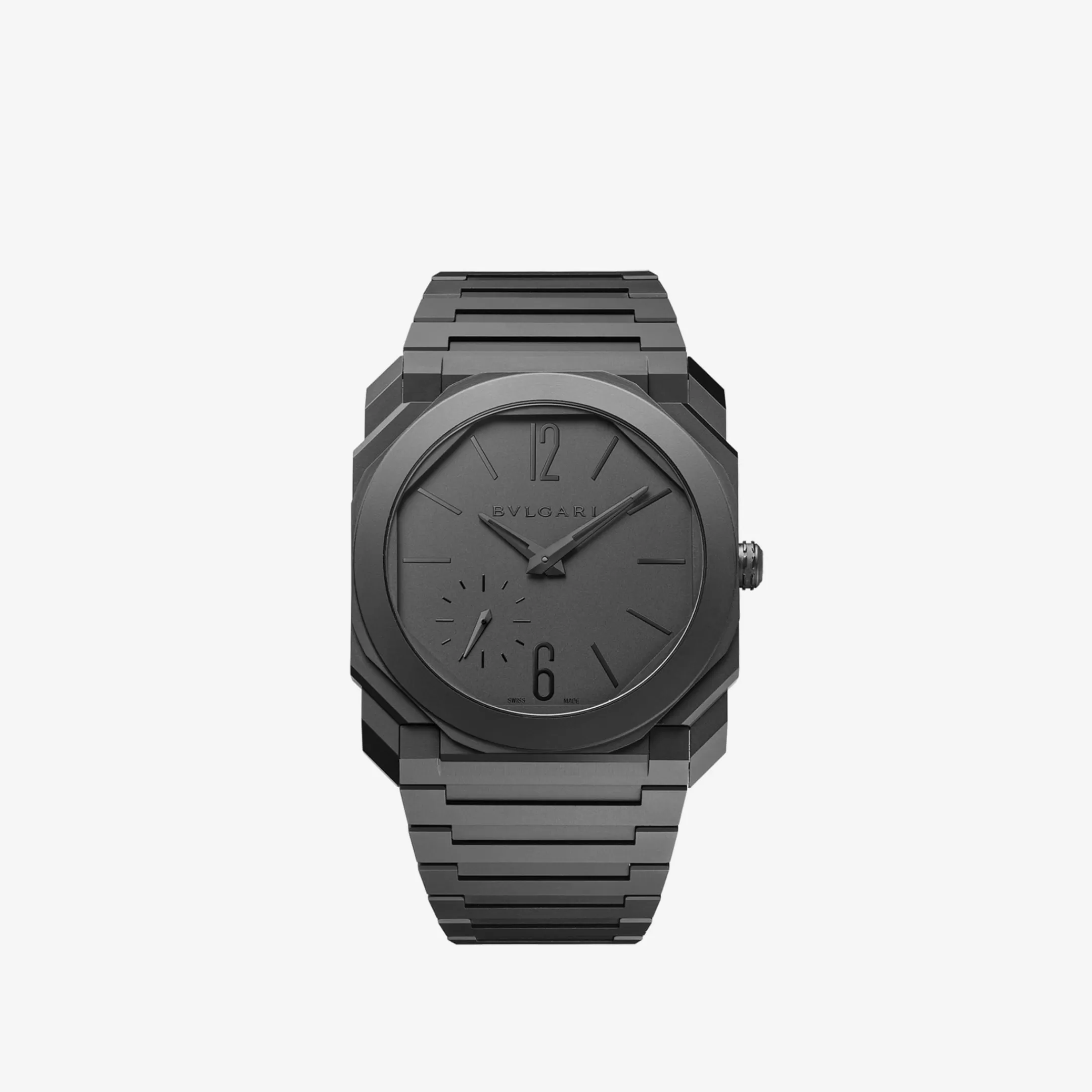 BVLGARI Octo Finissimo Uhr Schwarz Cheap