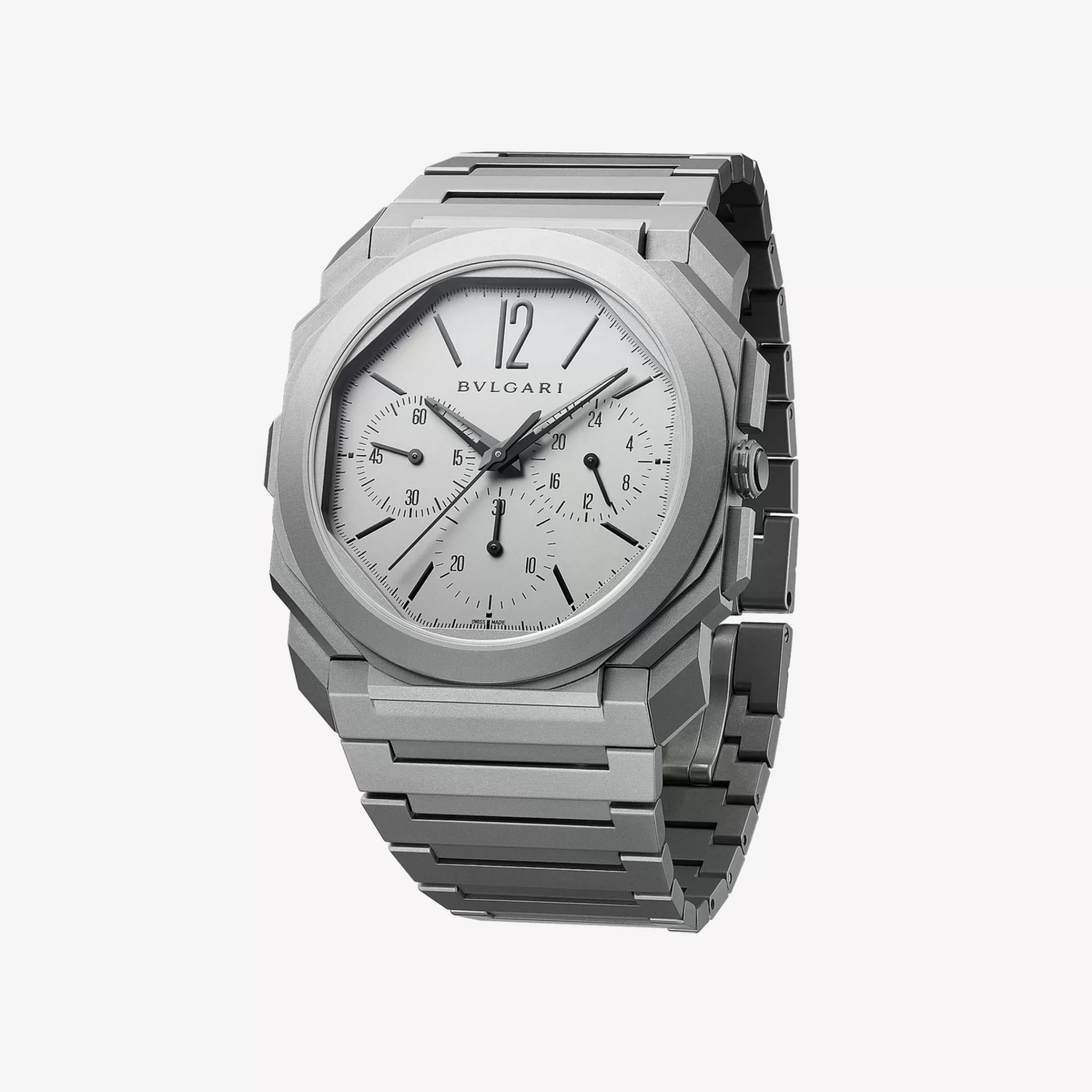 BVLGARI Octo Finissimo Uhr Grau Outlet