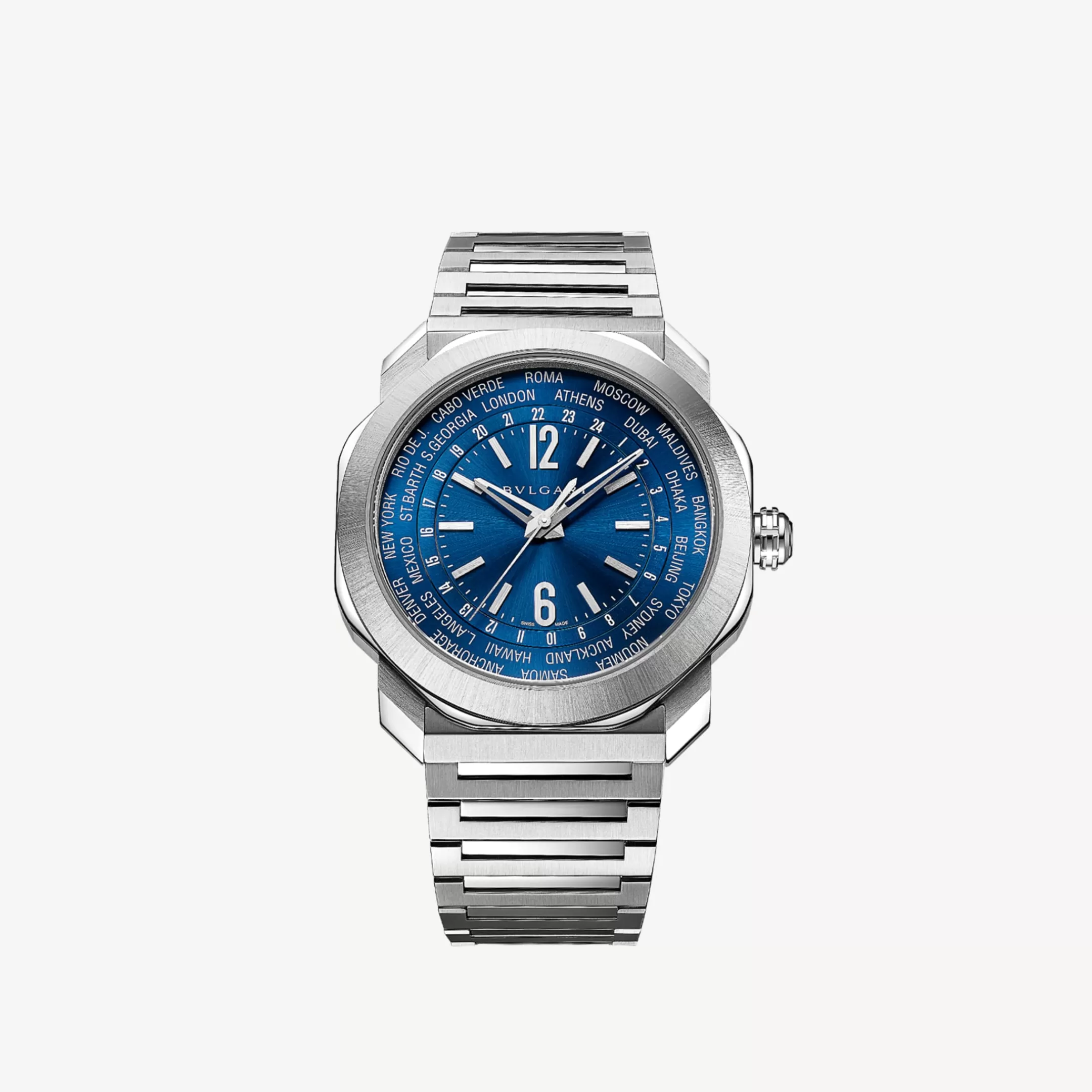 BVLGARI Octo Roma Uhr Silber Outlet