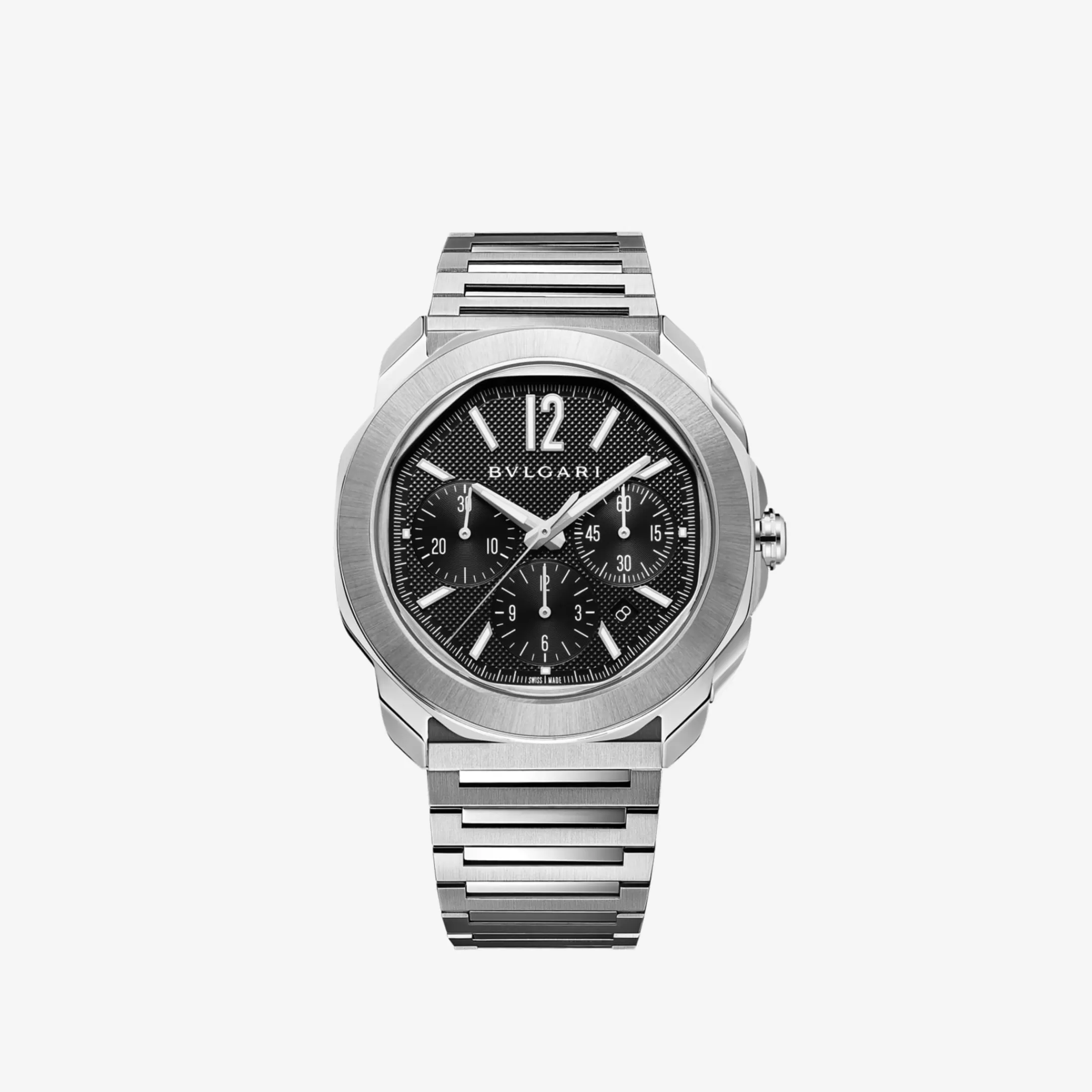 BVLGARI Octo Roma Uhr Silber Cheap